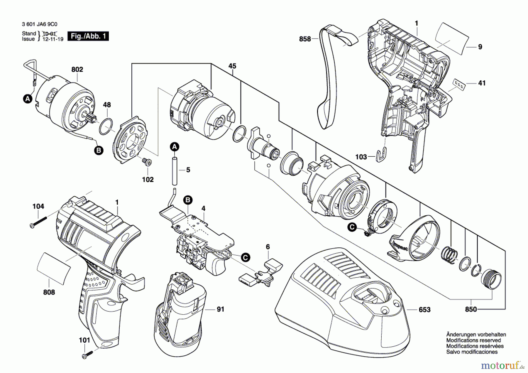  Bosch Werkzeug Schlagschrauber GDR 12-LI Seite 1
