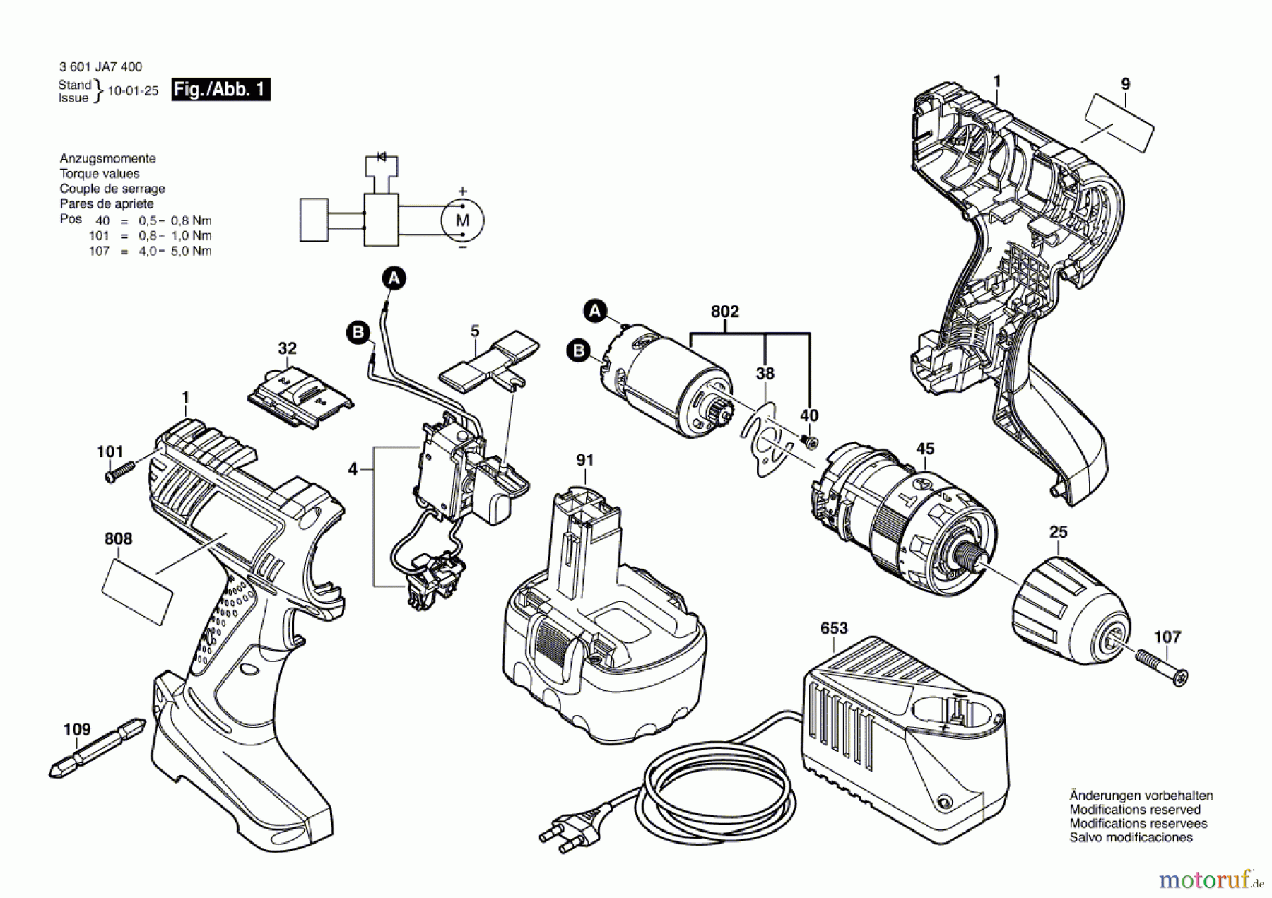  Bosch Akku Werkzeug Akku-Schlagbohrschrauber GSB 14,4-2 Seite 1