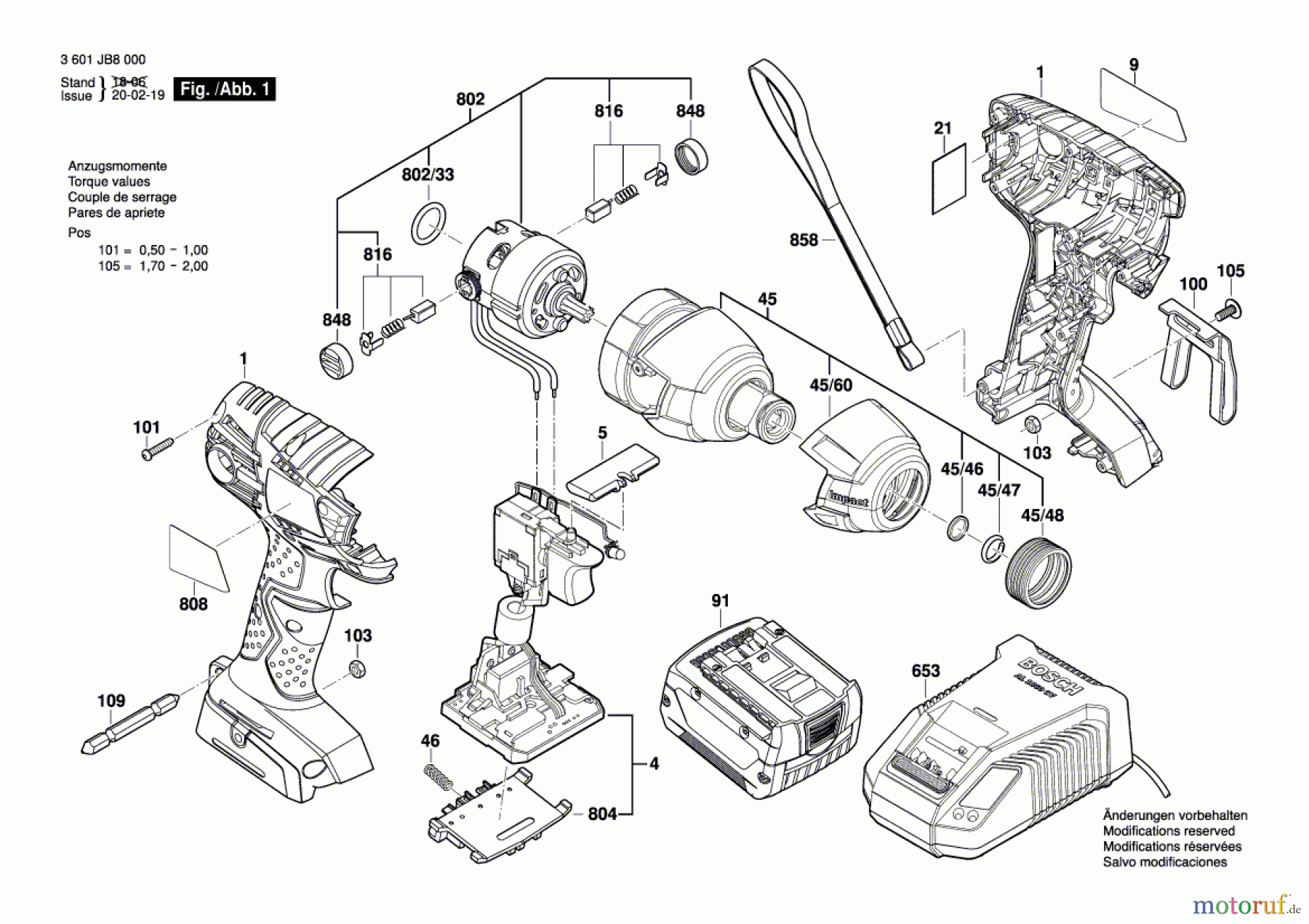  Bosch Werkzeug Schlagschrauber GDX 14,4 V-LI Seite 1