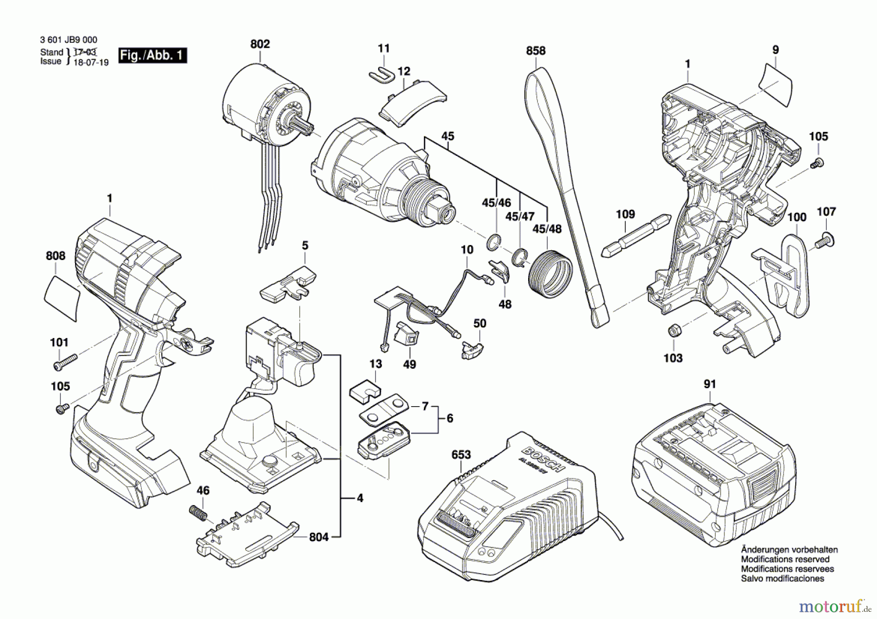  Bosch Werkzeug Schlagschrauber GDX 14,4 V-EC Seite 1