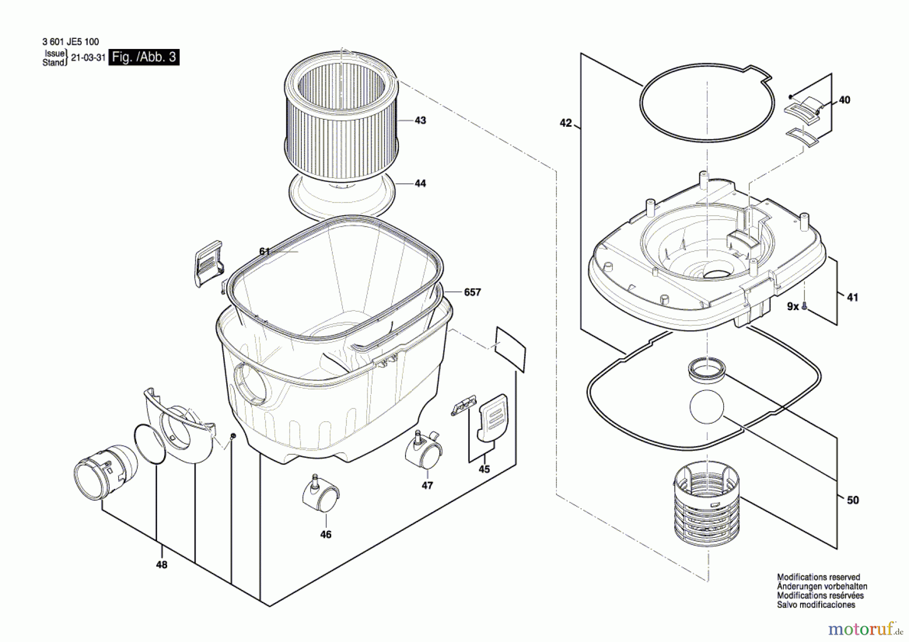  Bosch Werkzeug Gw-Allzwecksauger GAS 15 PS Seite 3