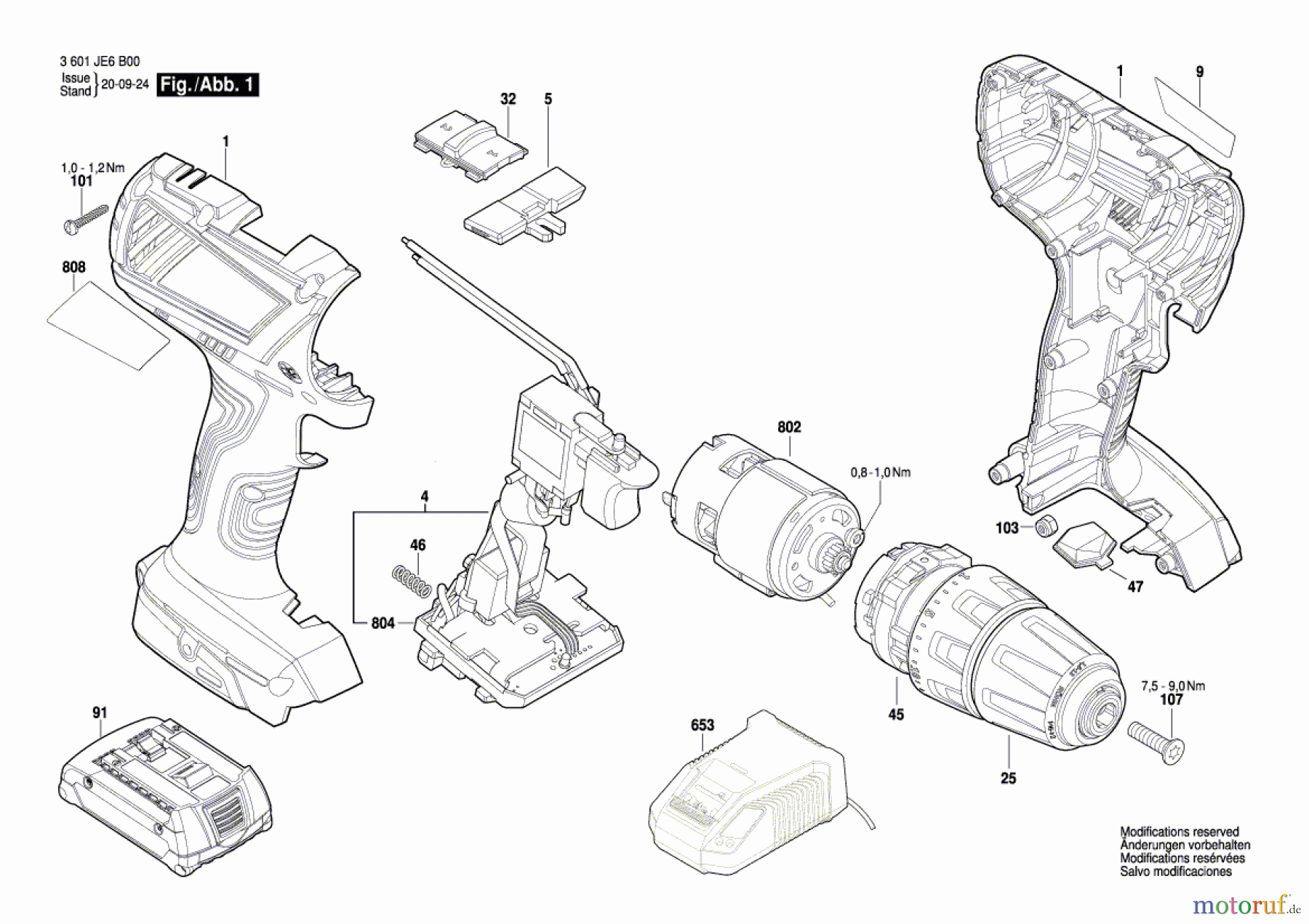  Bosch Akku Werkzeug Gw-Akku-Schrauber L18 BS Seite 1