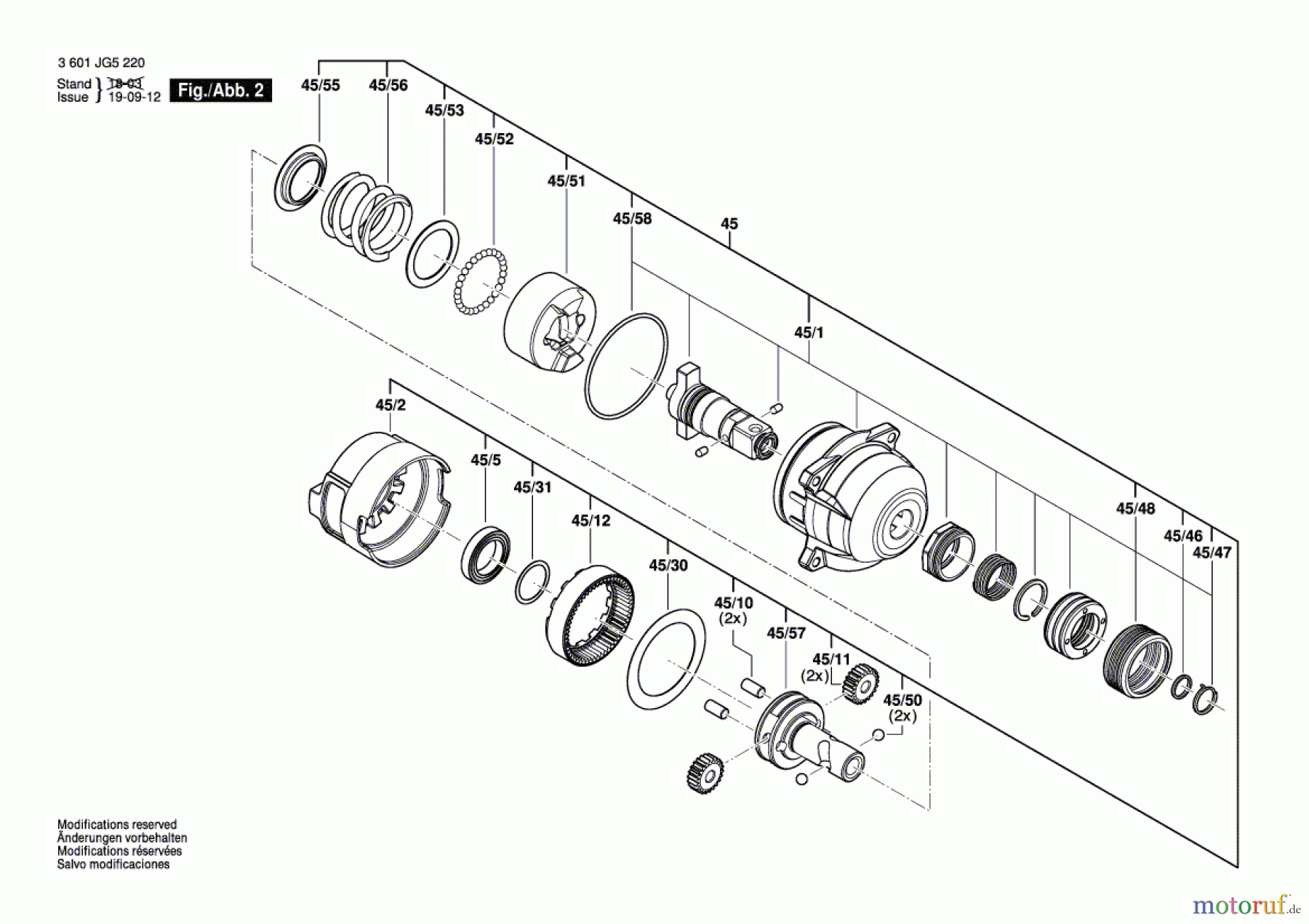 Bosch Werkzeug Schlagschrauber GDX 180-LI Seite 2