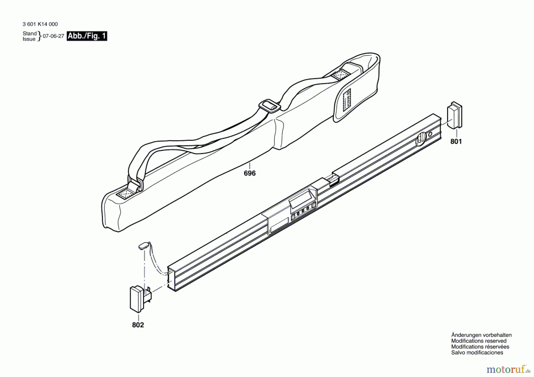  Bosch Werkzeug Neigungsmesser DNM 60 L Seite 1