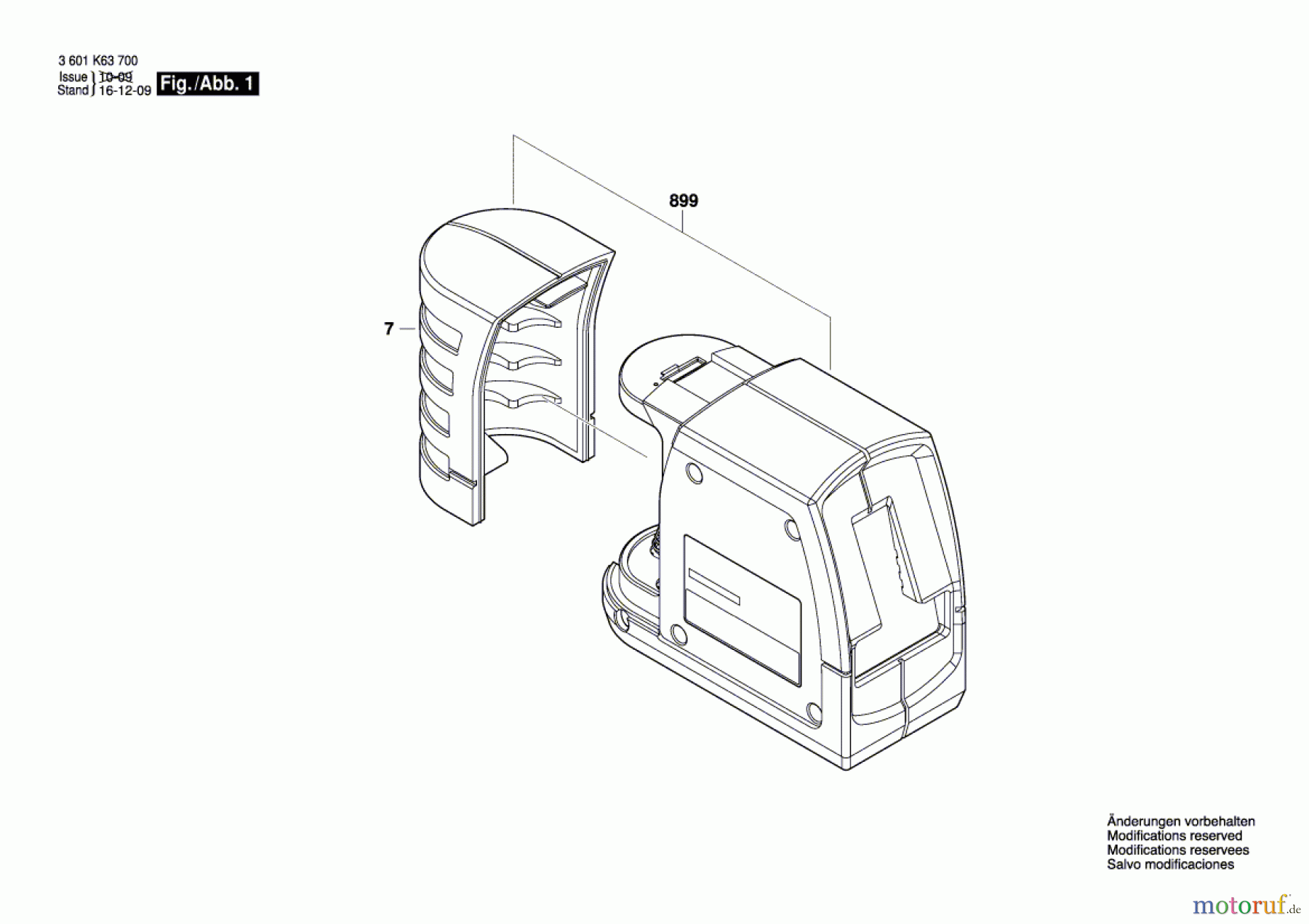  Bosch Werkzeug Baulaser GLL 2-15 Seite 1