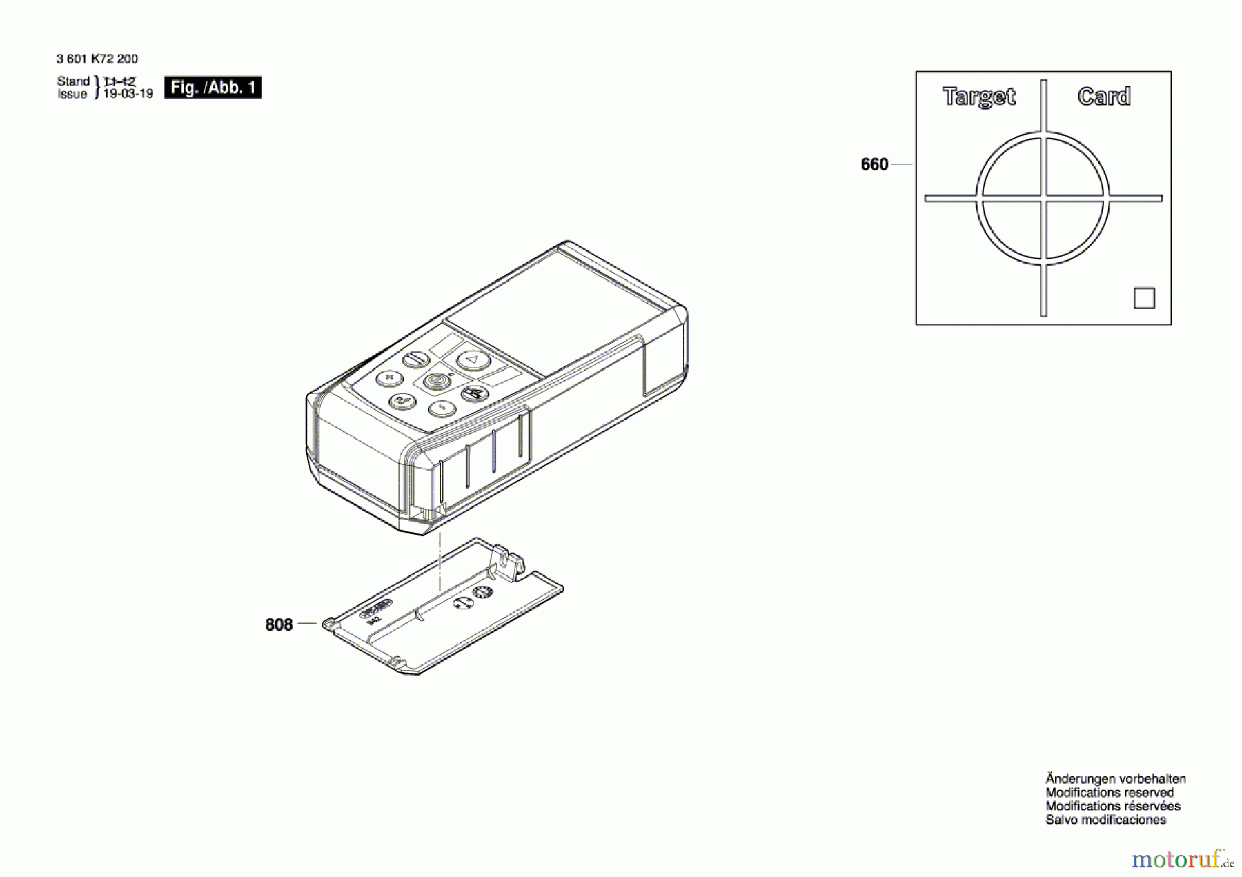 Bosch Werkzeug Entfernungsmesser GLM 50 C Seite 1