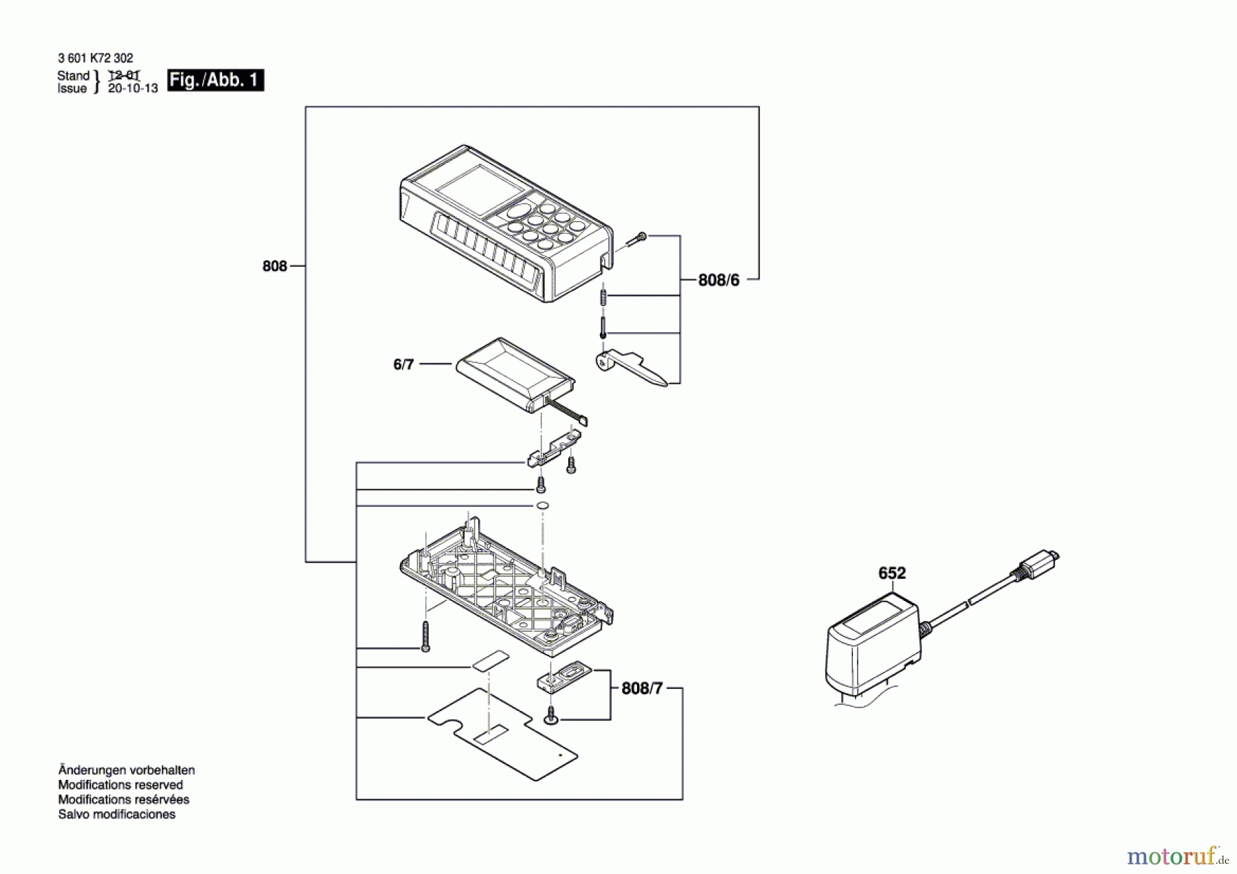  Bosch Werkzeug Entfernungsmesser VEGA Seite 1