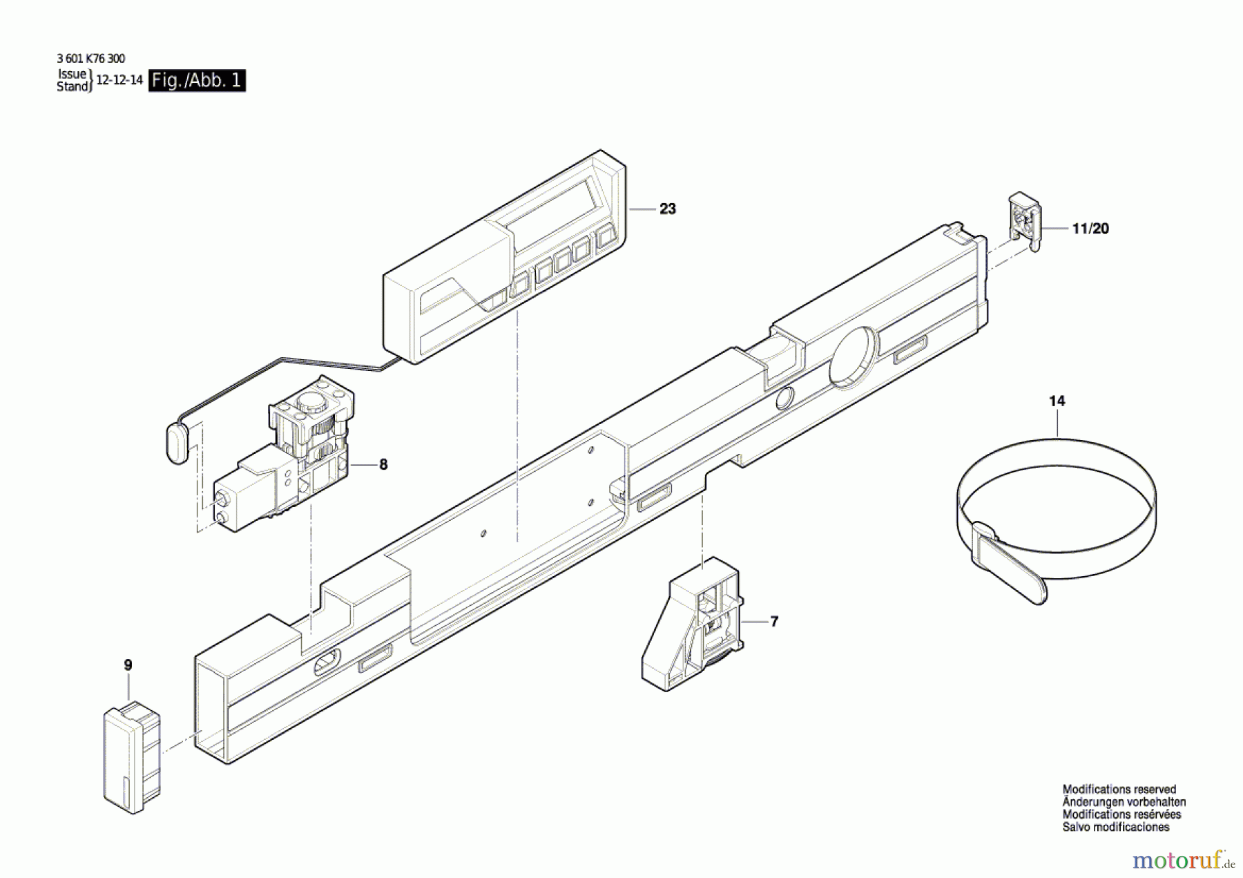  Bosch Werkzeug Baulaser GIM 60 L Seite 1