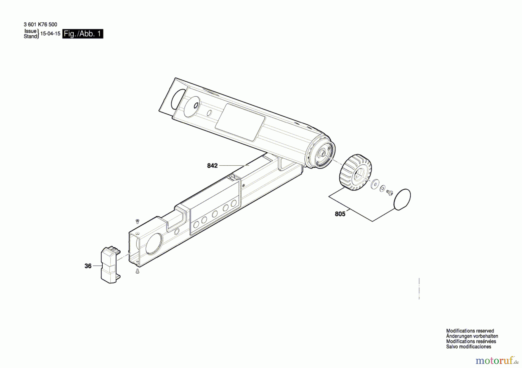  Bosch Werkzeug Winkelmesser GAM 220 Seite 1