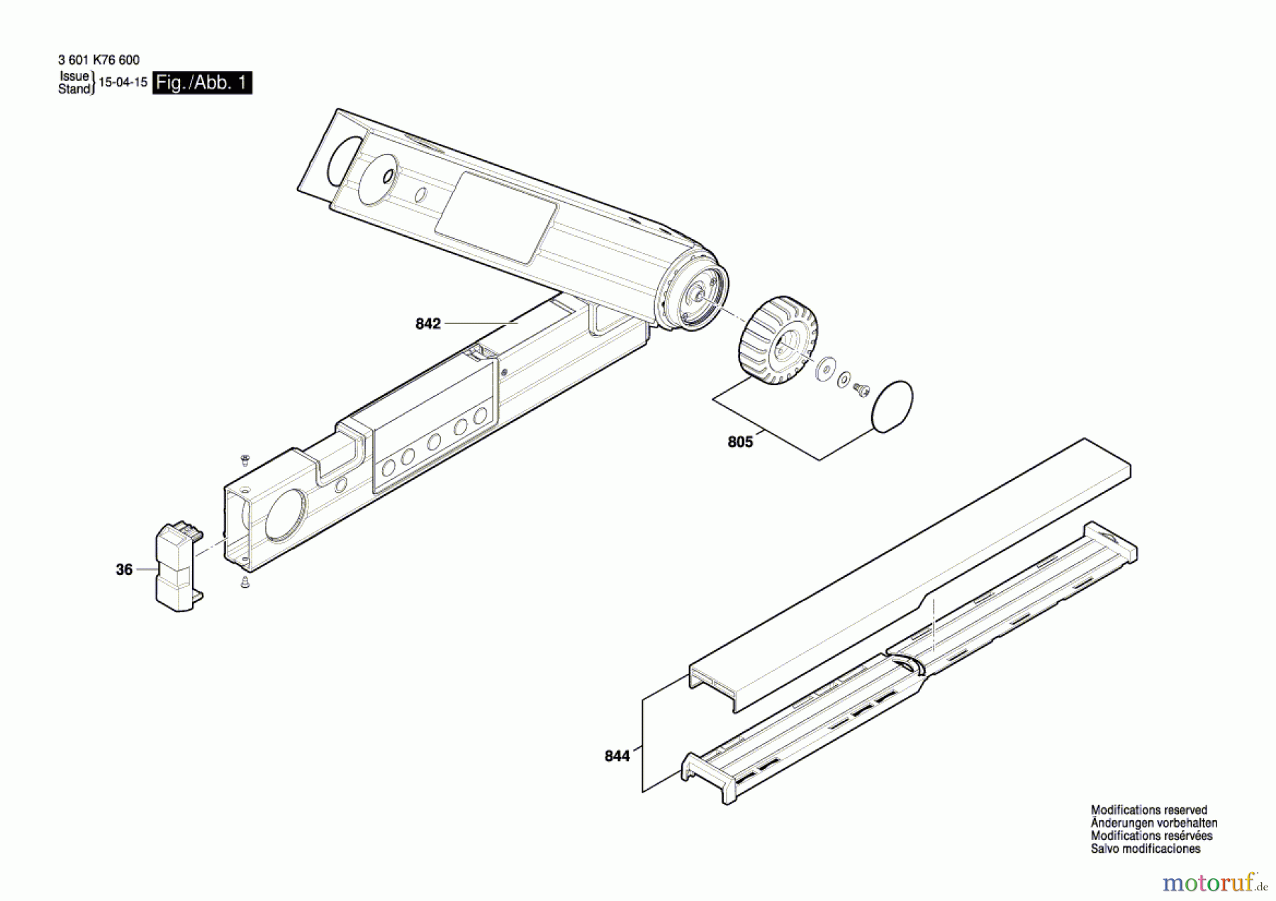  Bosch Werkzeug Winkelmesser GAM 220 MF Seite 1