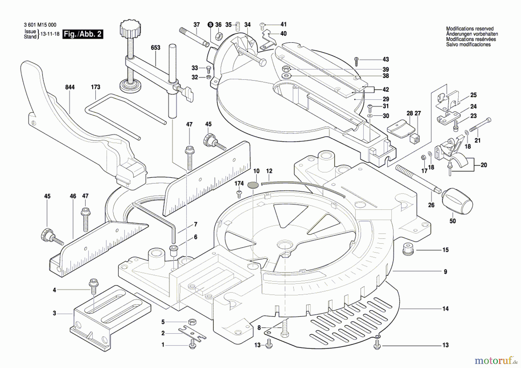  Bosch Werkzeug Tisch-/Gehrungssäge GTM 12 Seite 2