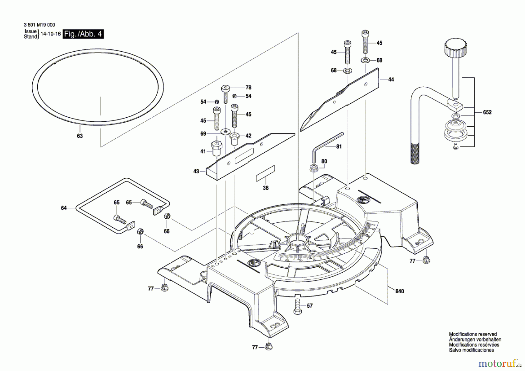  Bosch Werkzeug Kapp-/Zugsäge GCM 8000 SJ Seite 4