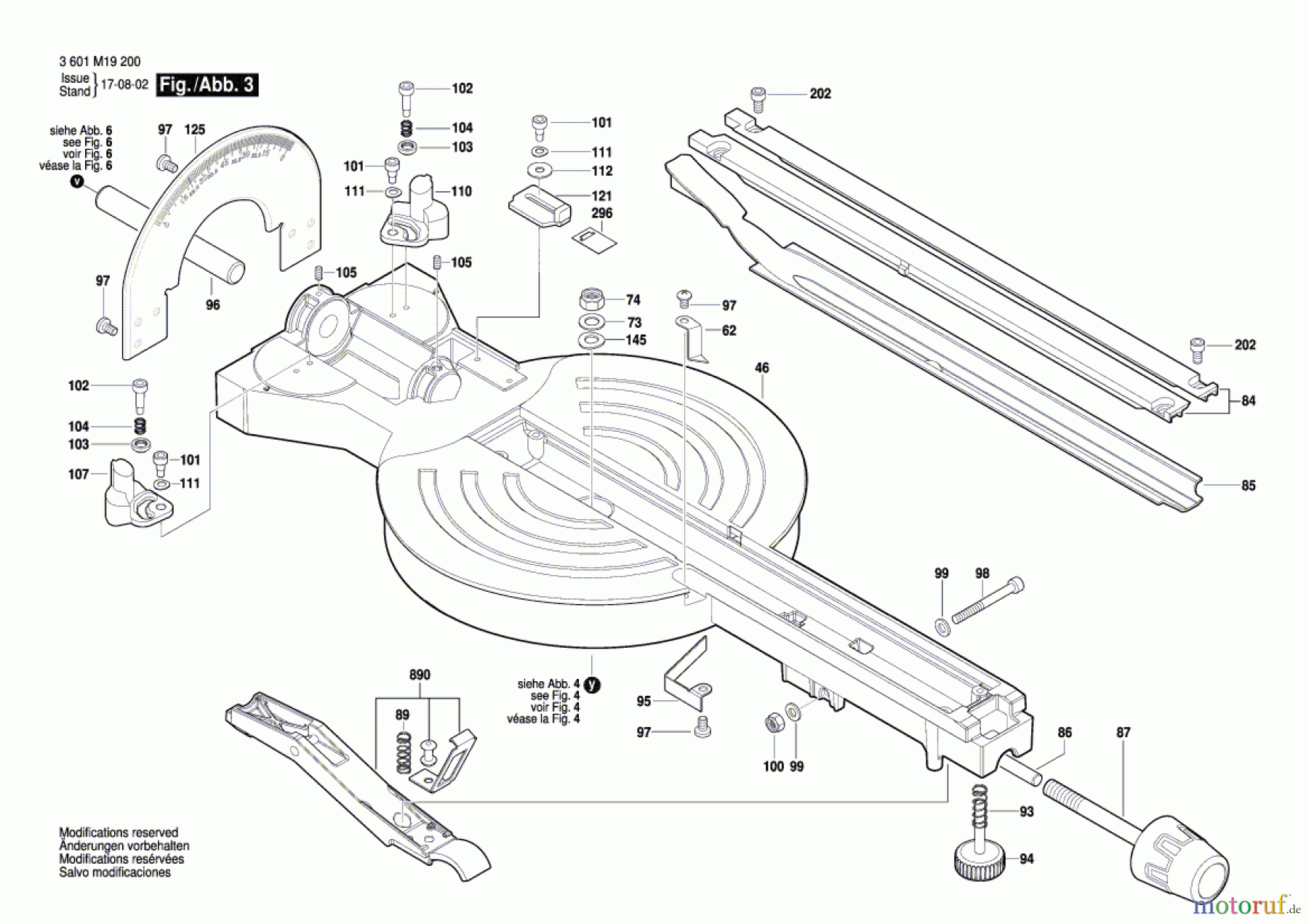  Bosch Werkzeug Kapp-/Zugsäge GCM 8 SDE Seite 3