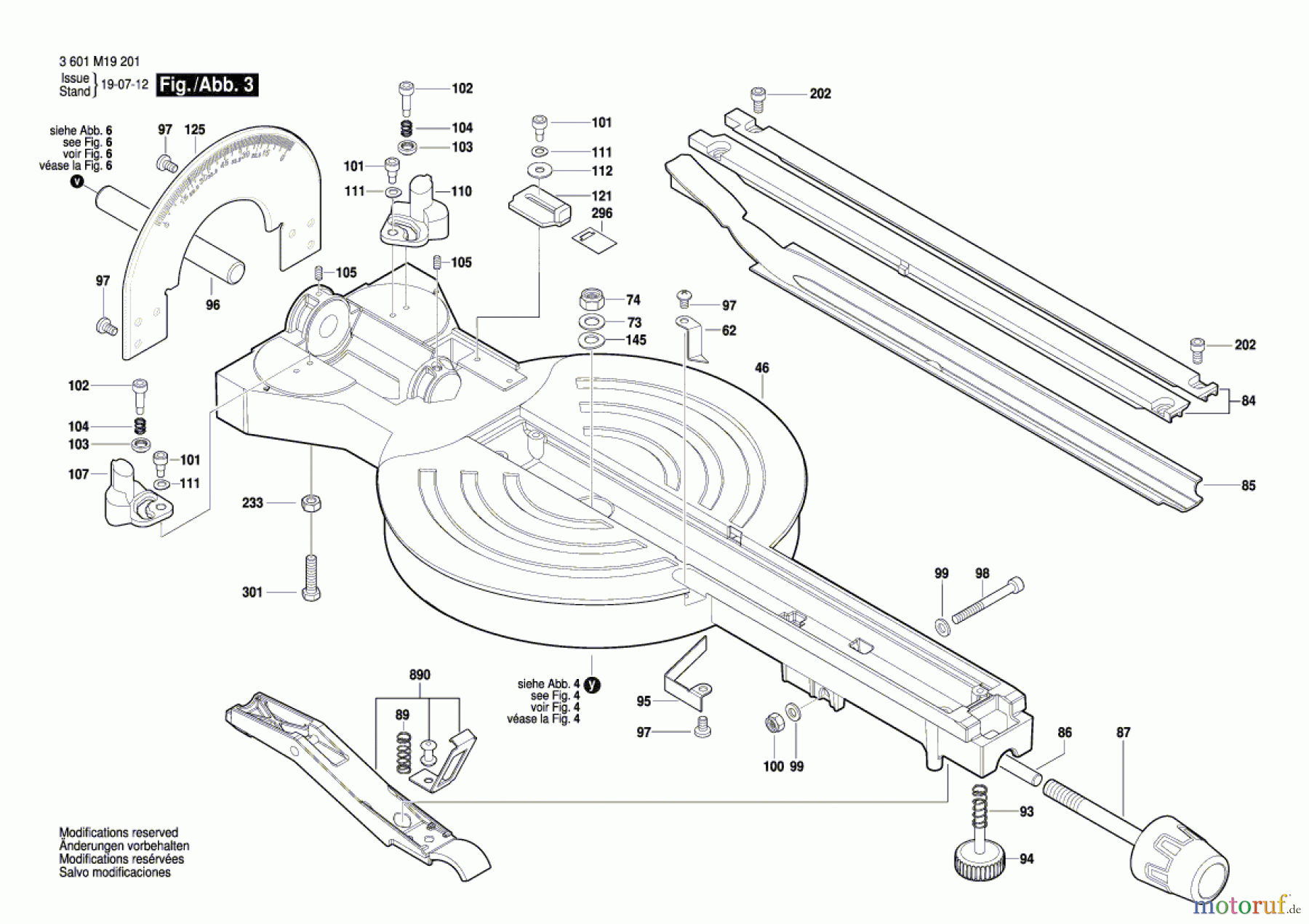  Bosch Werkzeug Kapp-/Zugsäge GCM 8 SDE Seite 3