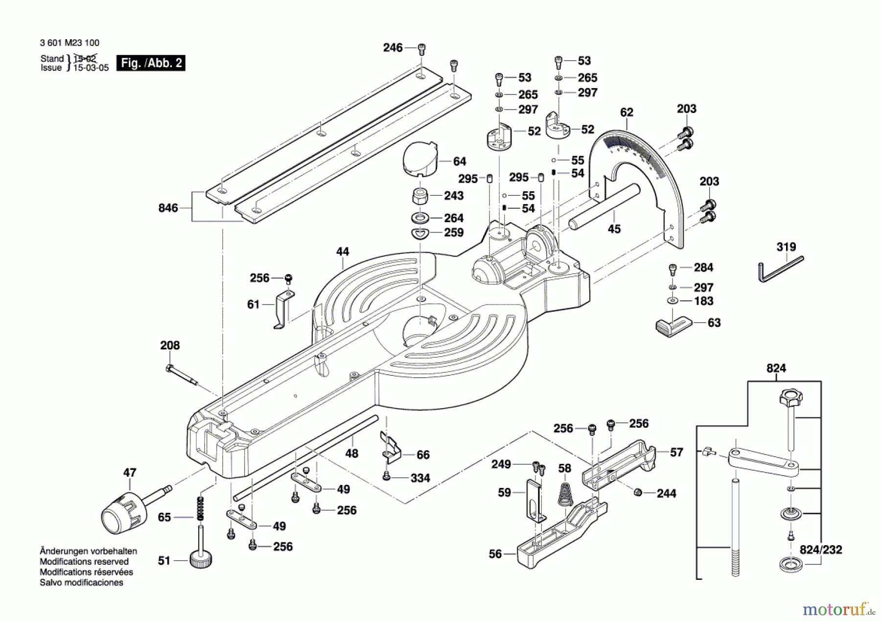  Bosch Werkzeug Kapp-/Zugsäge GCM 12 SDE Seite 2