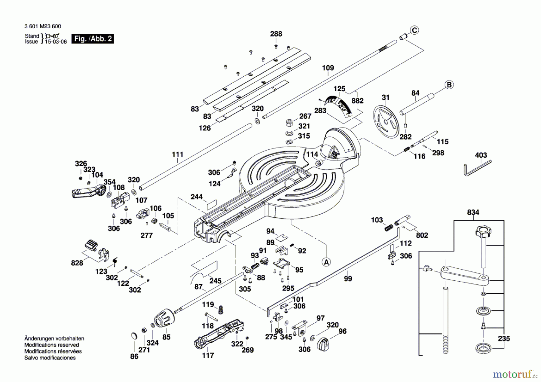  Bosch Werkzeug Kapp-/Zugsäge GCM 12 GDL Seite 2