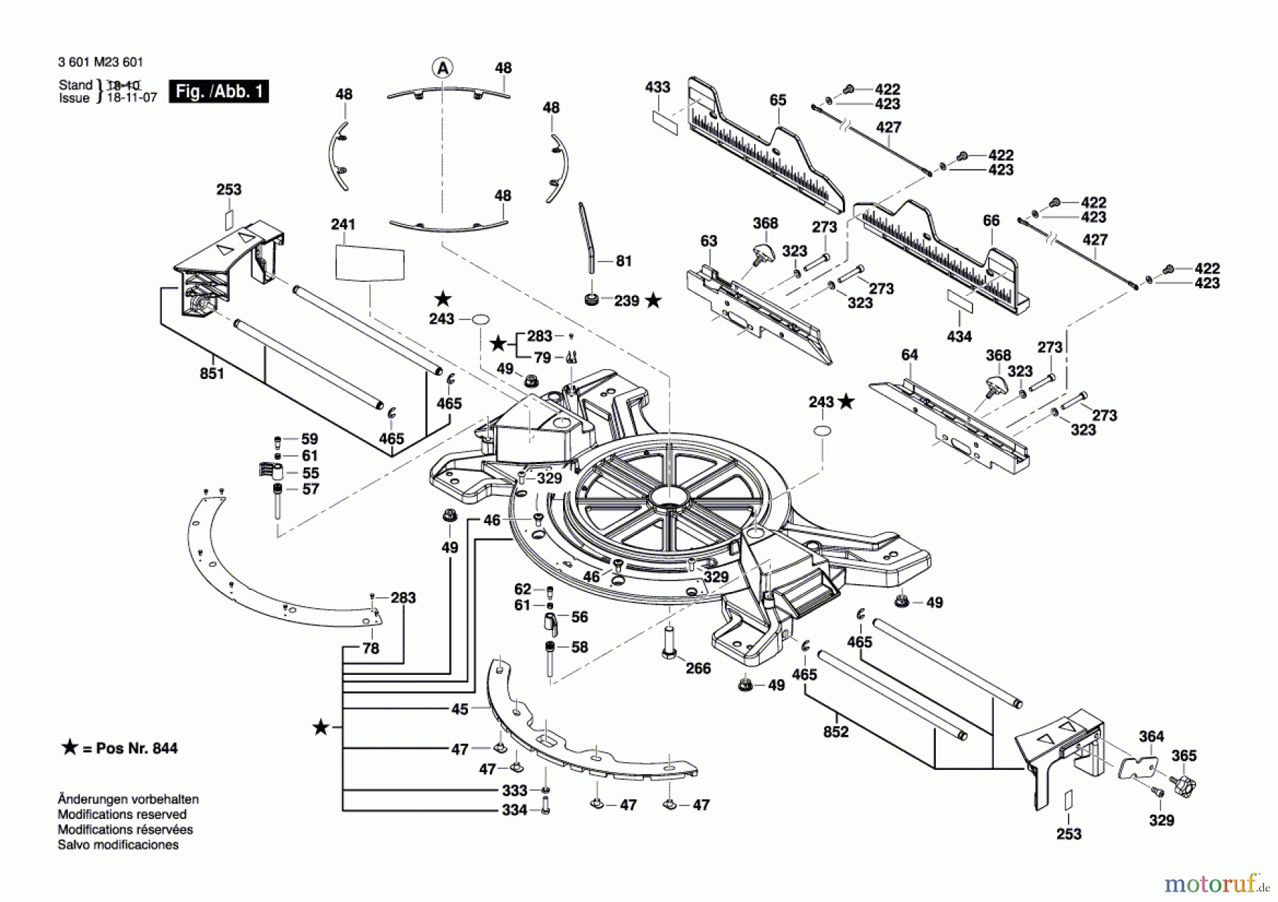  Bosch Werkzeug Kapp-/Zugsäge GCM 12 GDL Seite 1