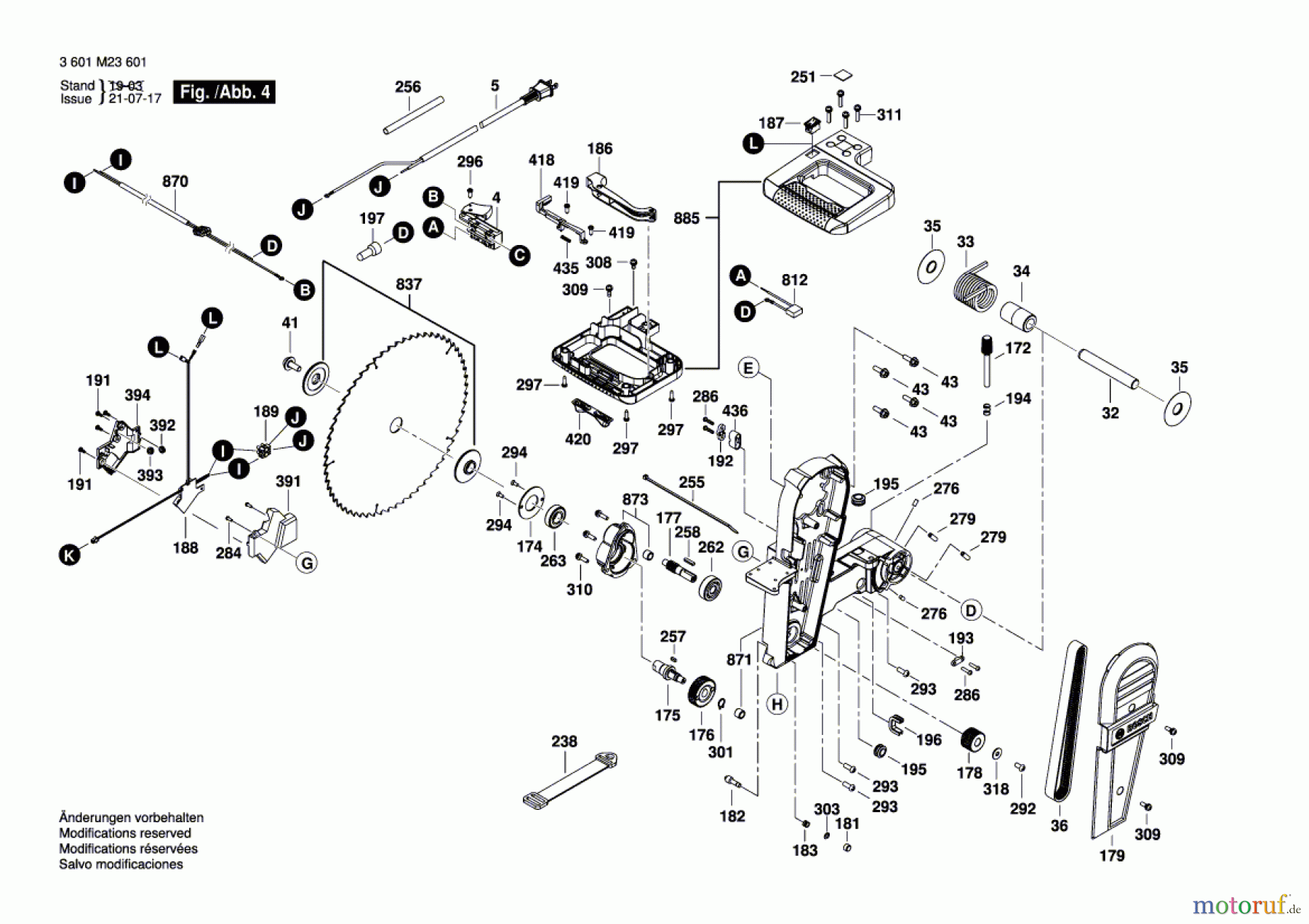  Bosch Werkzeug Kapp-/Zugsäge GCM 12 GDL Seite 4