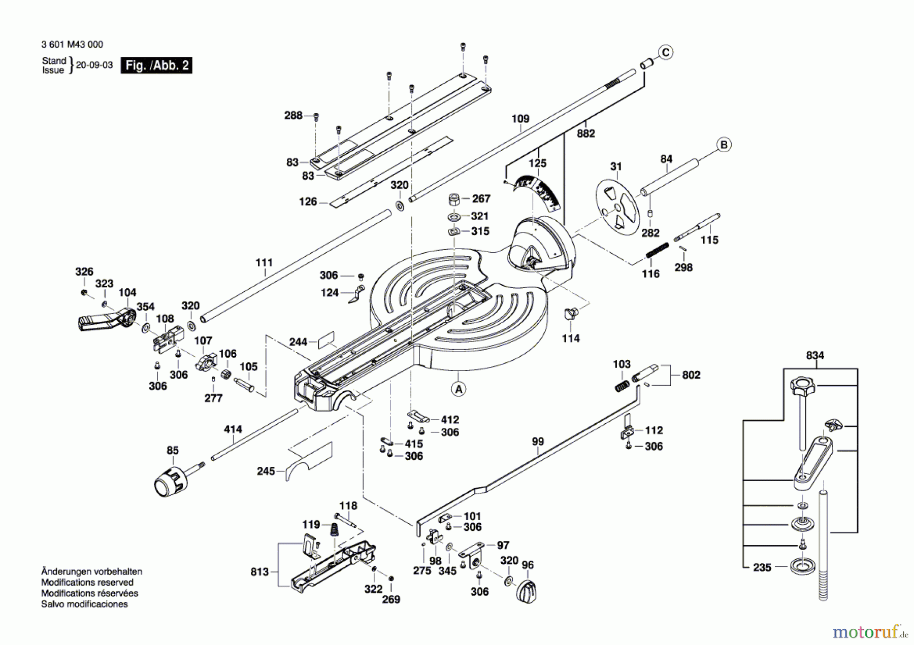  Bosch Werkzeug Kapp-/Gehrungssäge GCM 18V-305 GDC Seite 2
