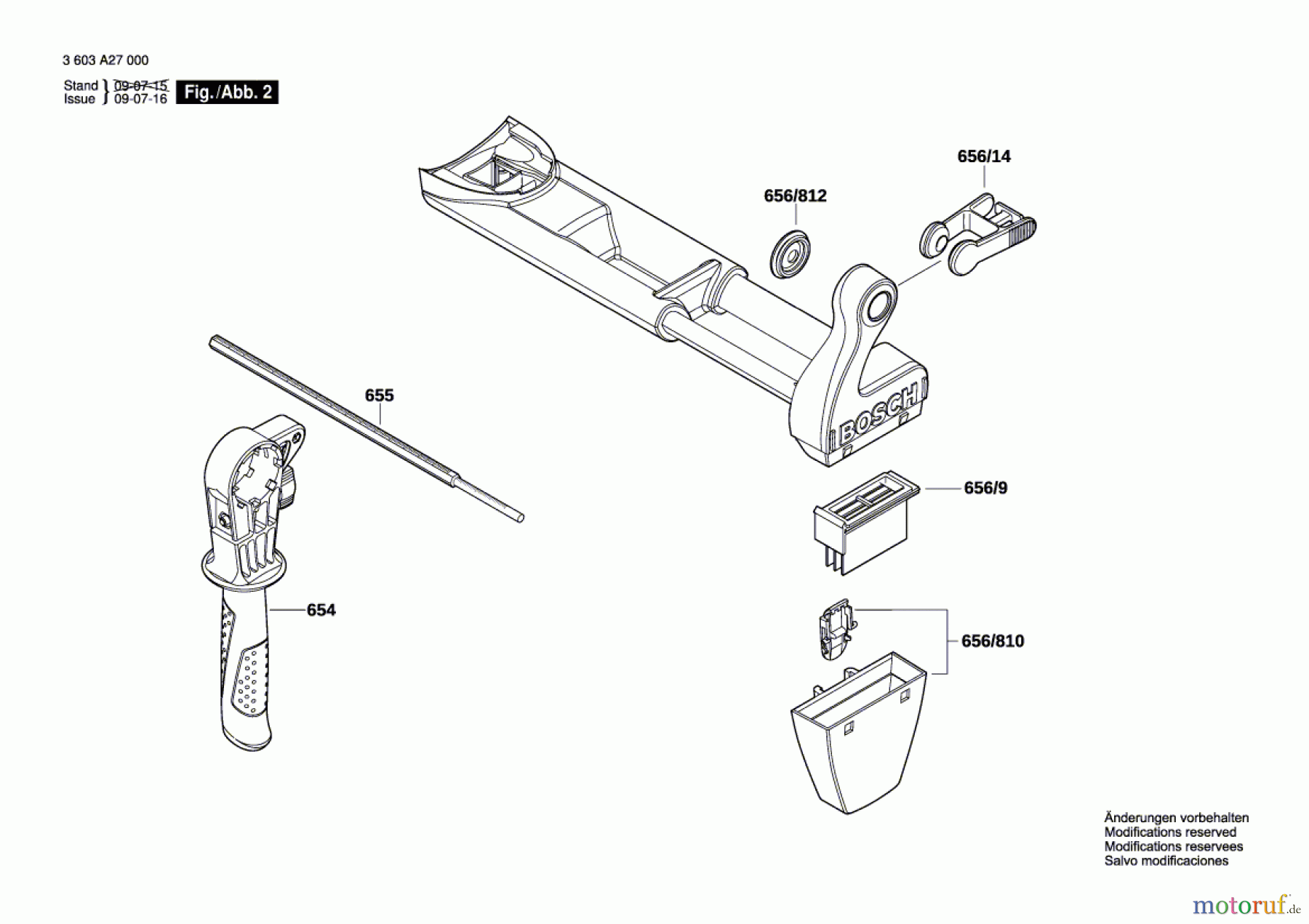 Bosch Werkzeug Schlagbohrmaschine PSB 500 RE Seite 2