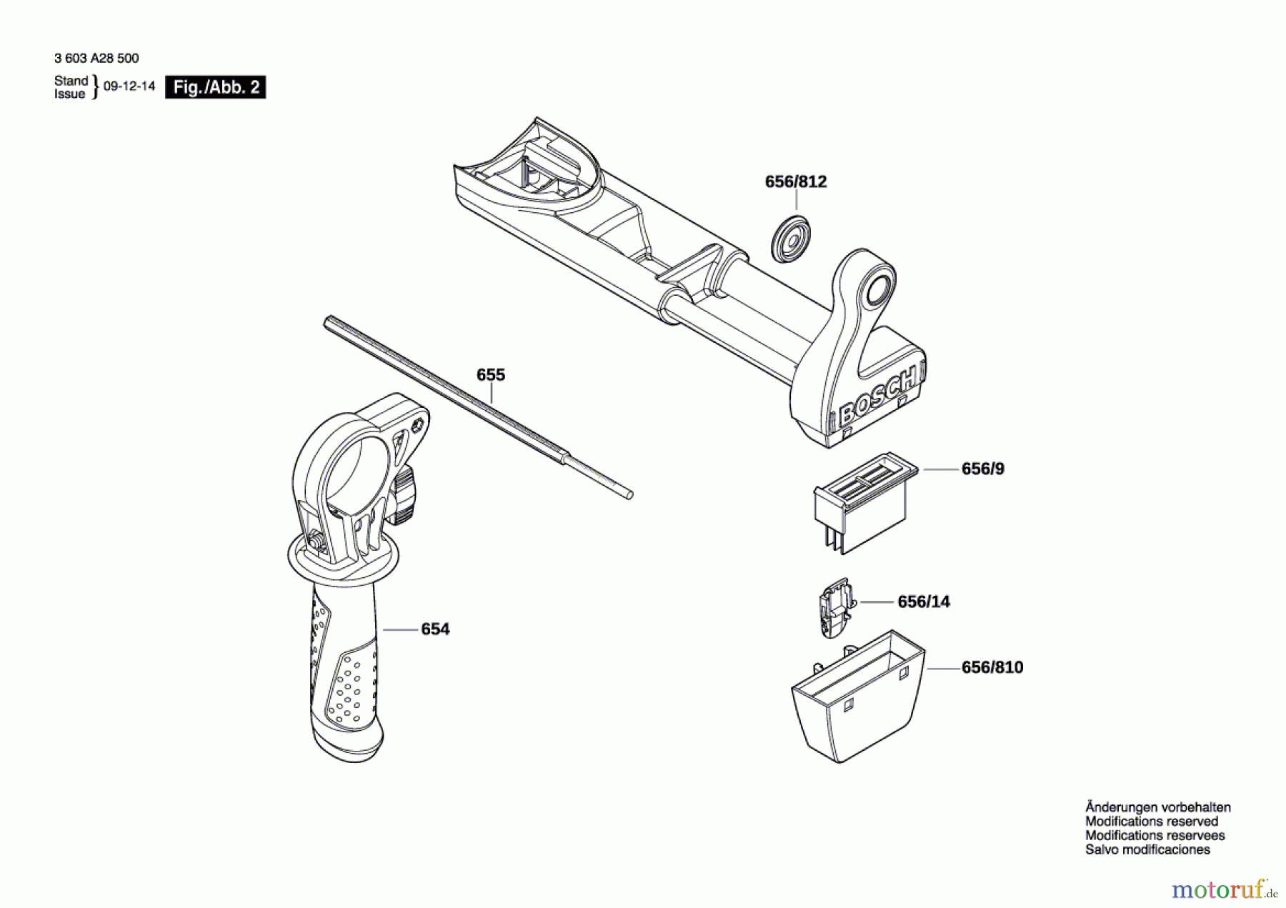  Bosch Werkzeug Schlagbohrmaschine PSB 750 RCE Seite 2