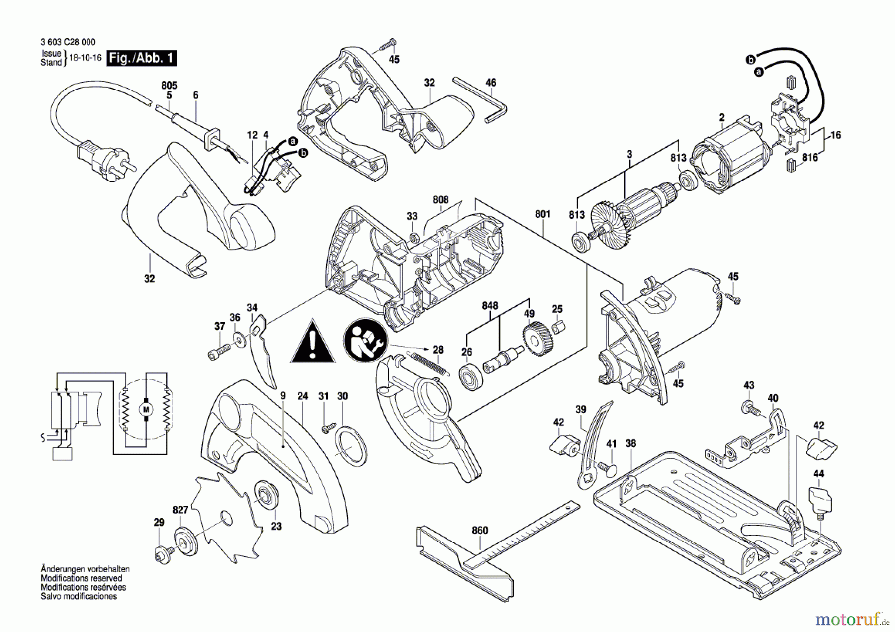  Bosch Akku Werkzeug Akku-Kreissäge KS 5500 Seite 1