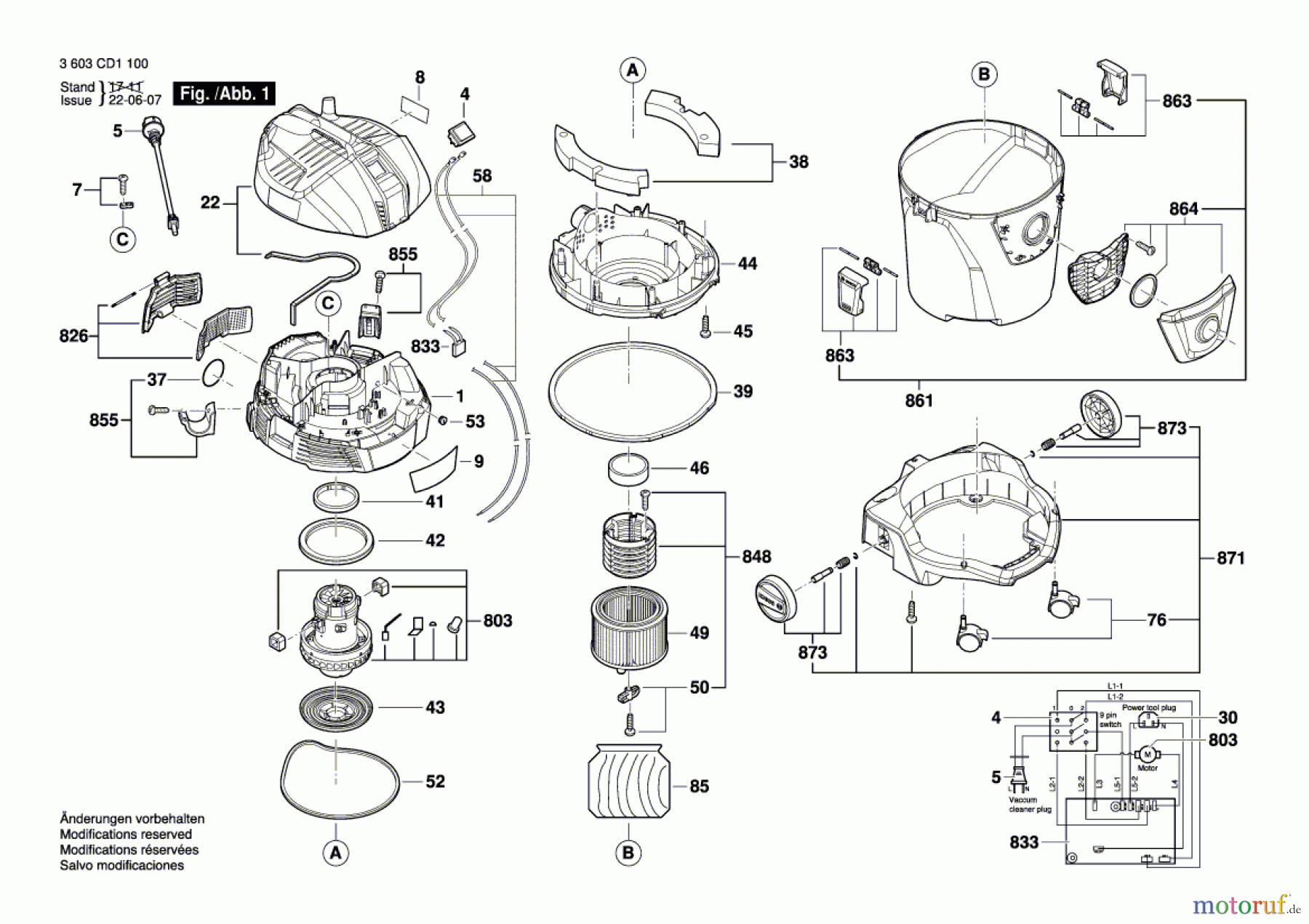  Bosch Werkzeug Allzwecksauger UniversalVac 15 Seite 1