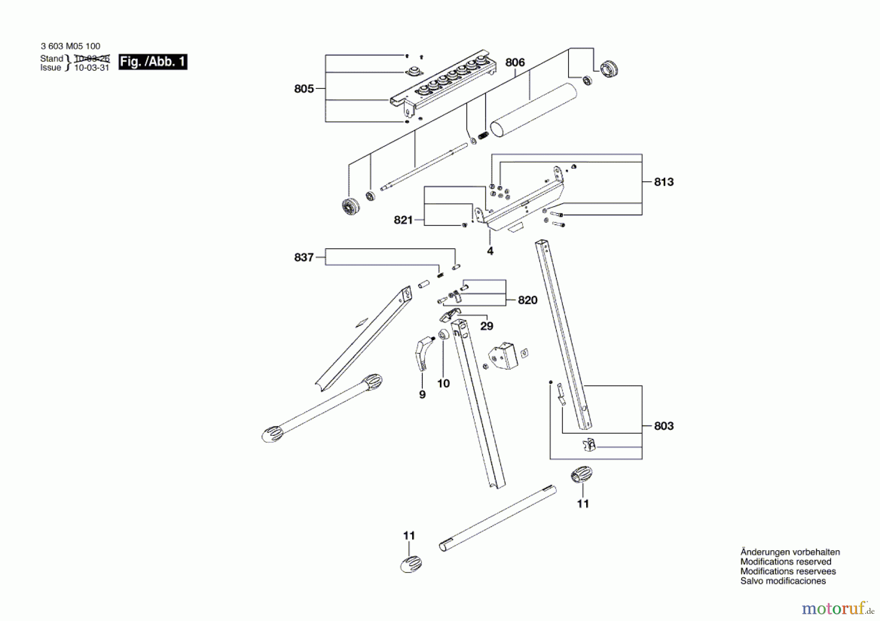  Bosch Werkzeug Montagewerkzeug PTA 1000 Seite 1