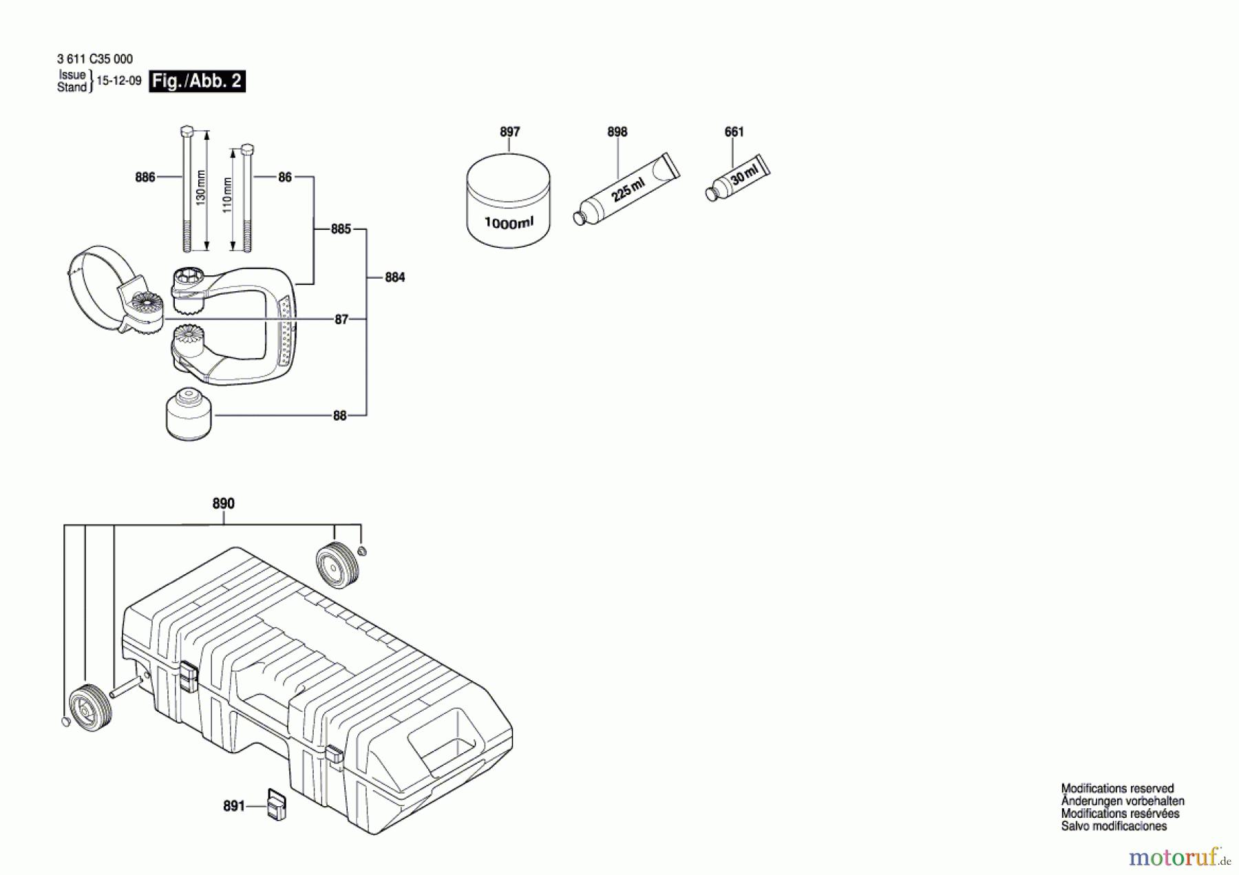  Bosch Werkzeug Schlaghammer GSH 16-28 Seite 2