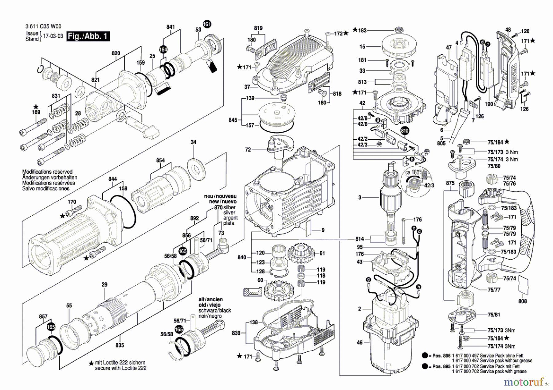 Bosch Werkzeug Schlaghammer MH 16-XE Seite 1