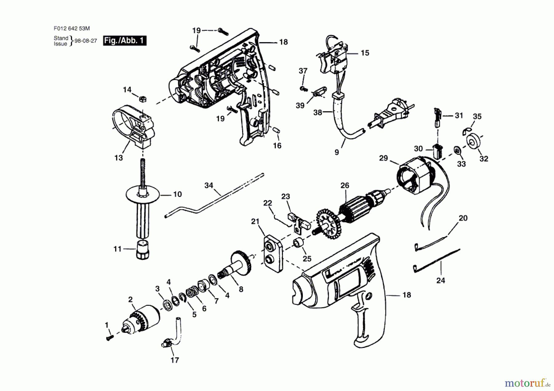  Bosch Werkzeug Bohrmaschine 6425-80 Seite 1