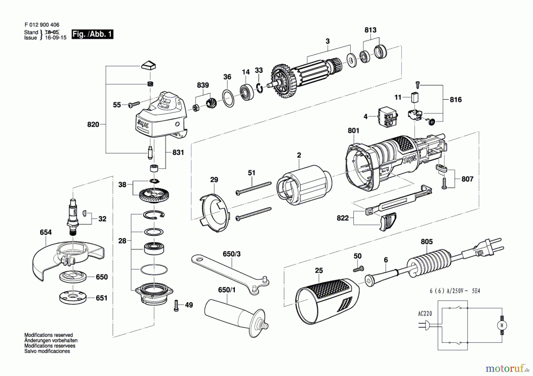  Bosch Werkzeug Gw-Wink Schleifer-Elktrn 9004 Seite 1