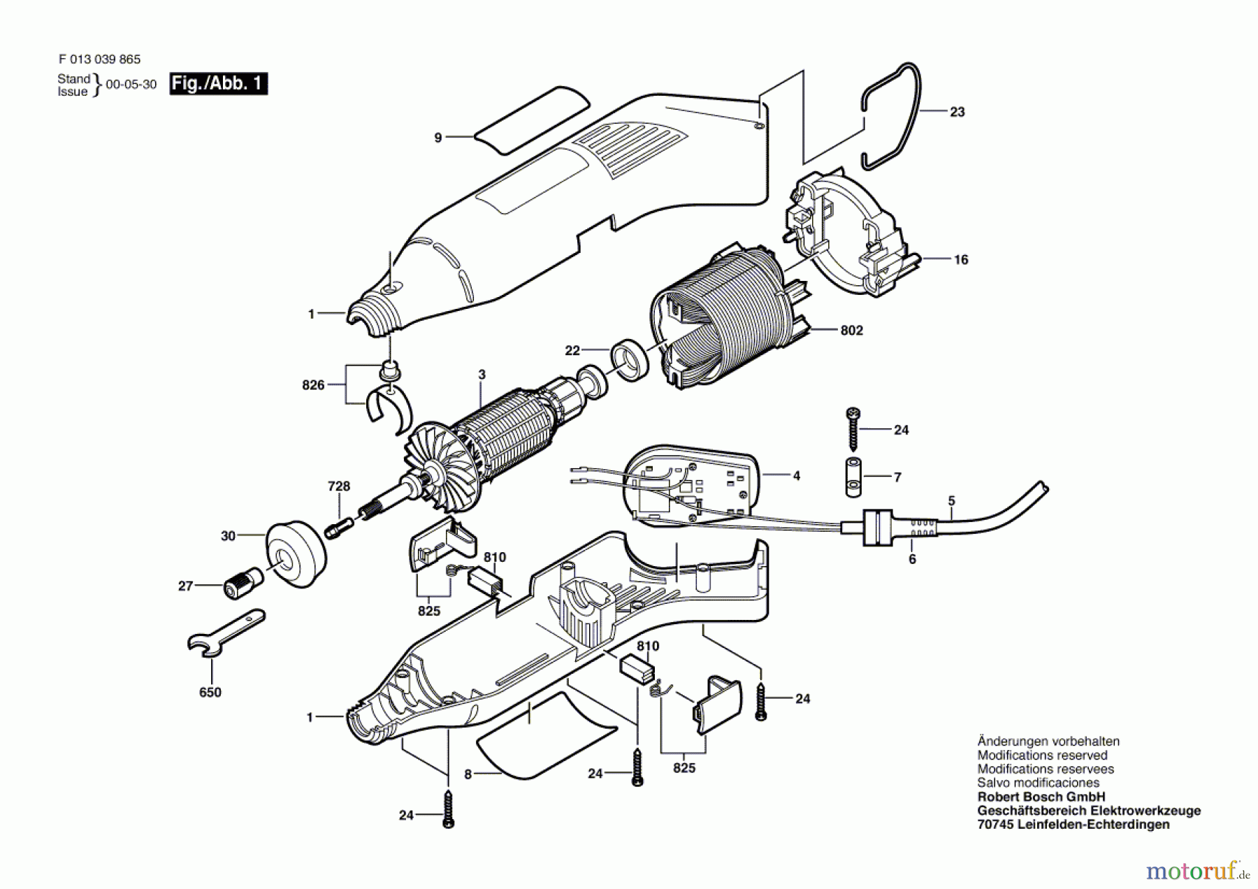  Bosch Werkzeug Drehwerkzeug 398 Seite 1