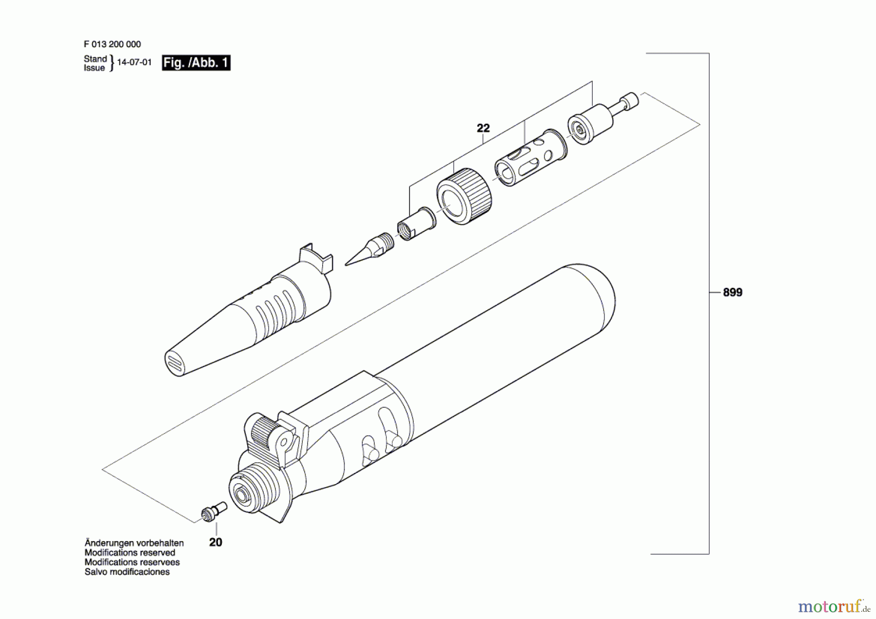  Bosch Werkzeug Gaslöter 2000 Seite 1
