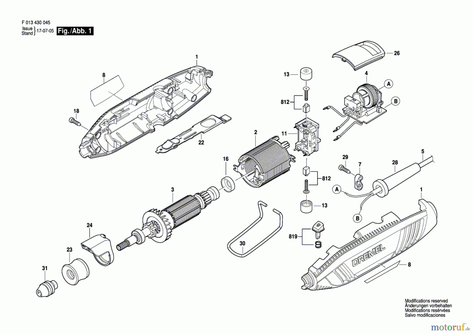  Bosch Werkzeug Drehwerkzeug 4300 Seite 1