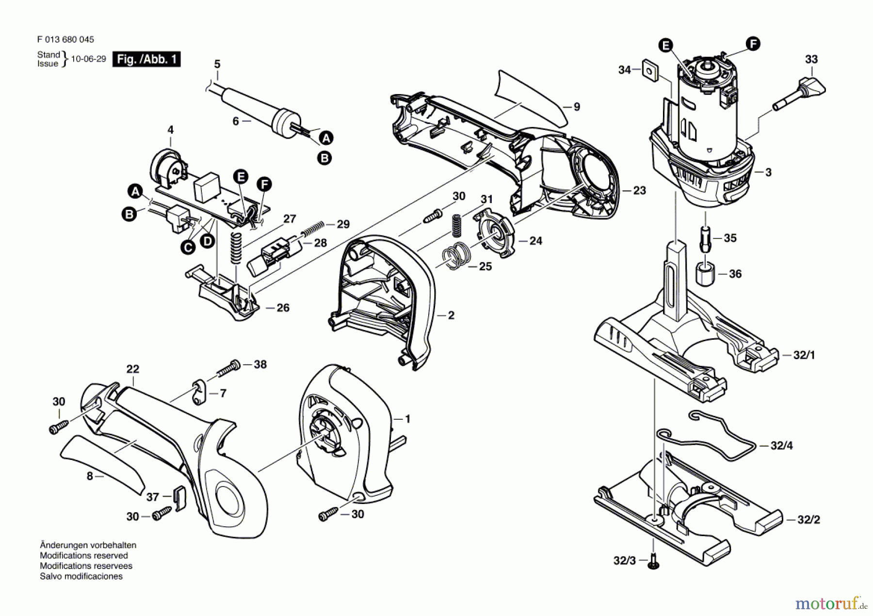  Bosch Werkzeug Drehwerkzeug 6800 Seite 1