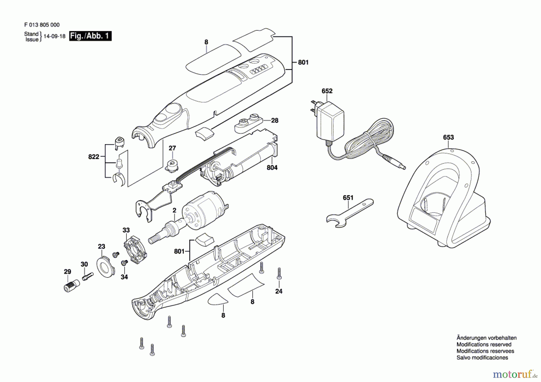 Bosch Werkzeug Drehwerkzeug 8050 Seite 1