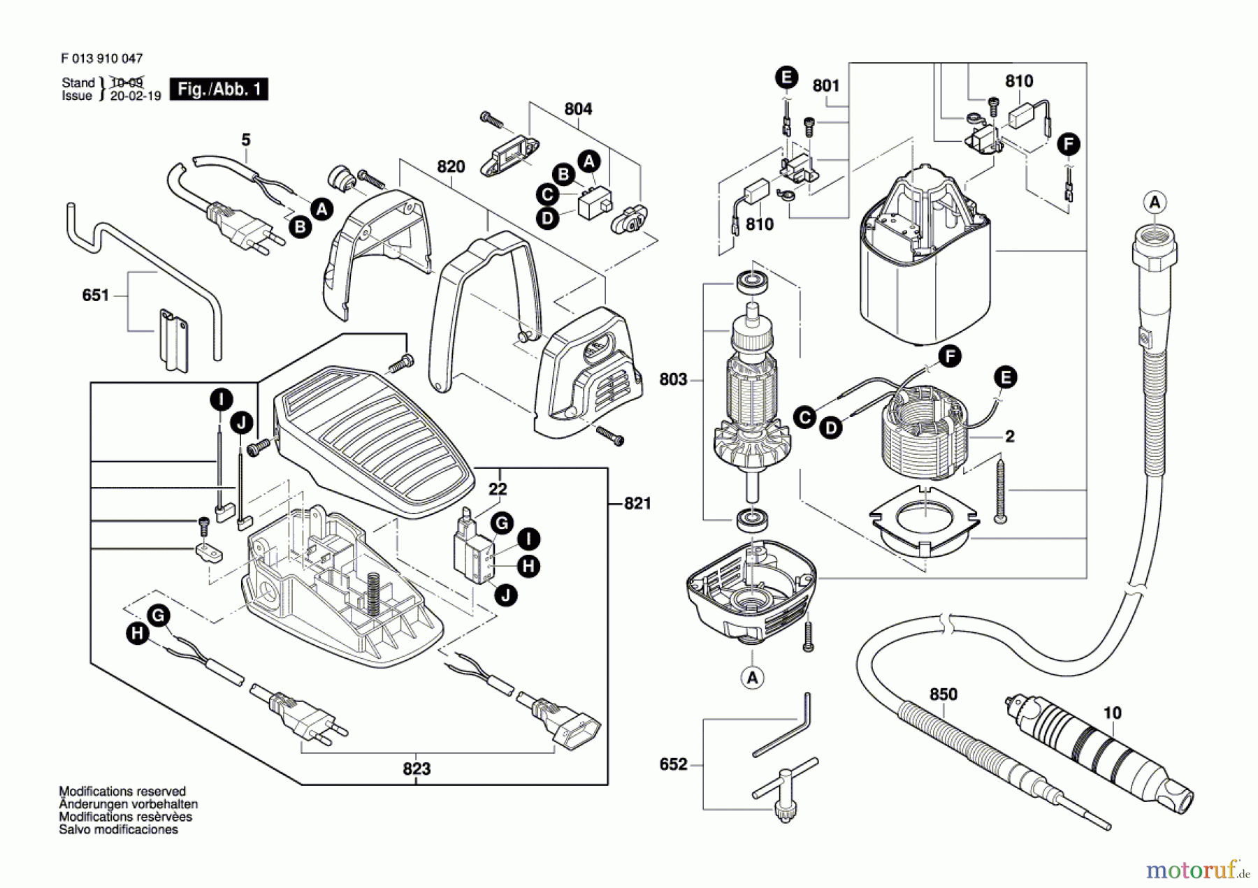 Bosch Werkzeug Drehwerkzeug 9100 Seite 1