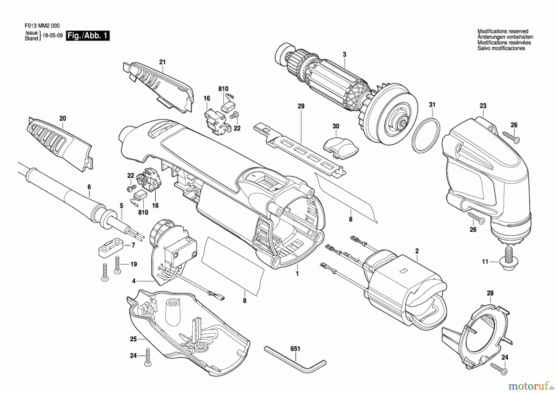  Bosch Werkzeug Multifunktionswerkzeug MM20 Seite 1