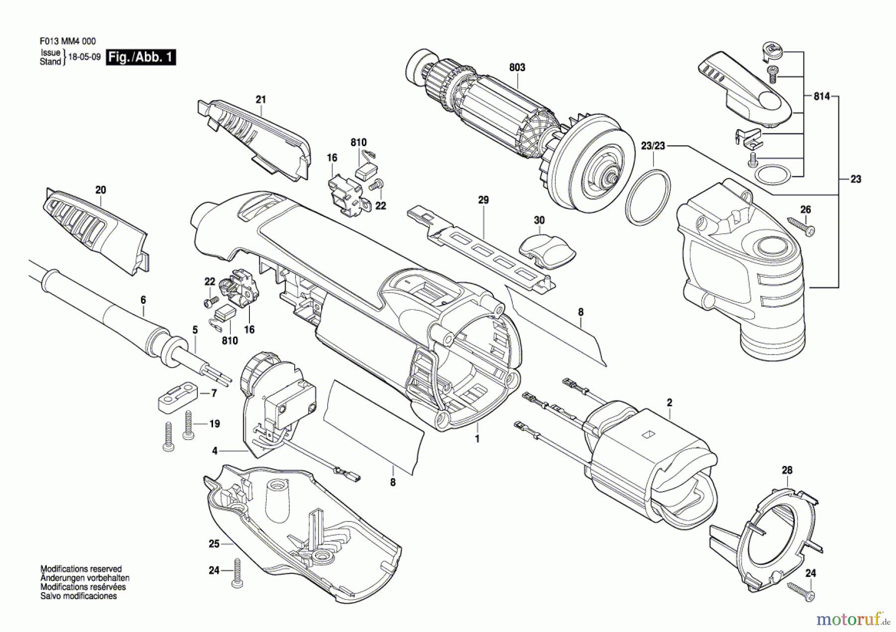  Bosch Werkzeug Multifunktionswerkzeug MM40 Seite 1