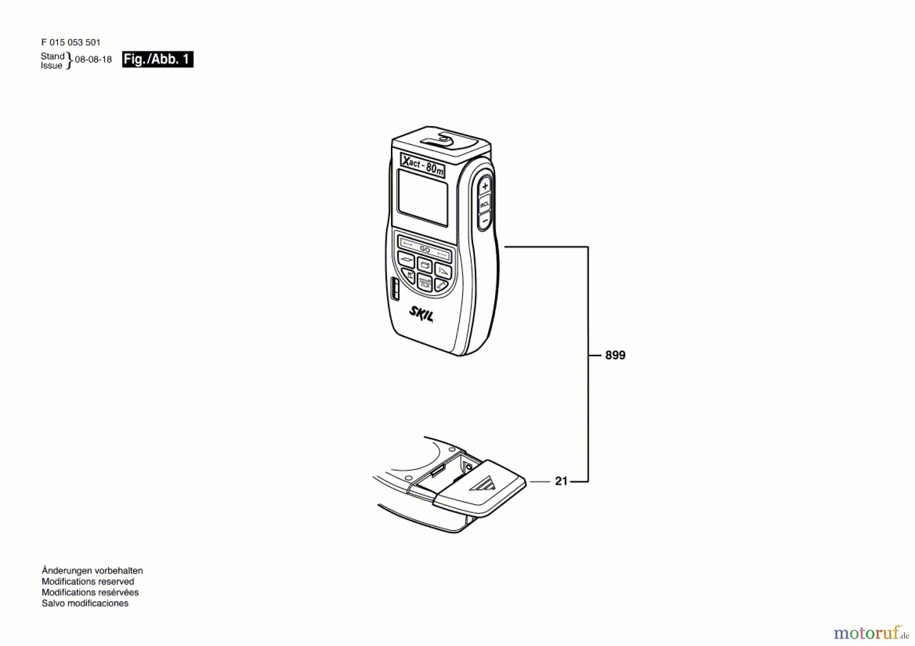  Bosch Werkzeug Laserlineal 535 Seite 1