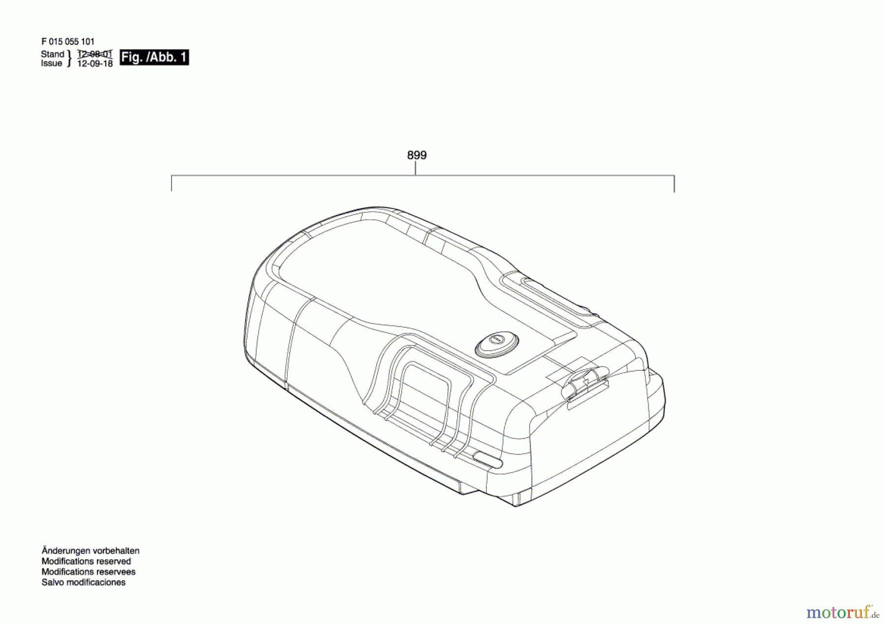  Bosch Werkzeug Universalortungsgerät DT0551 Seite 1
