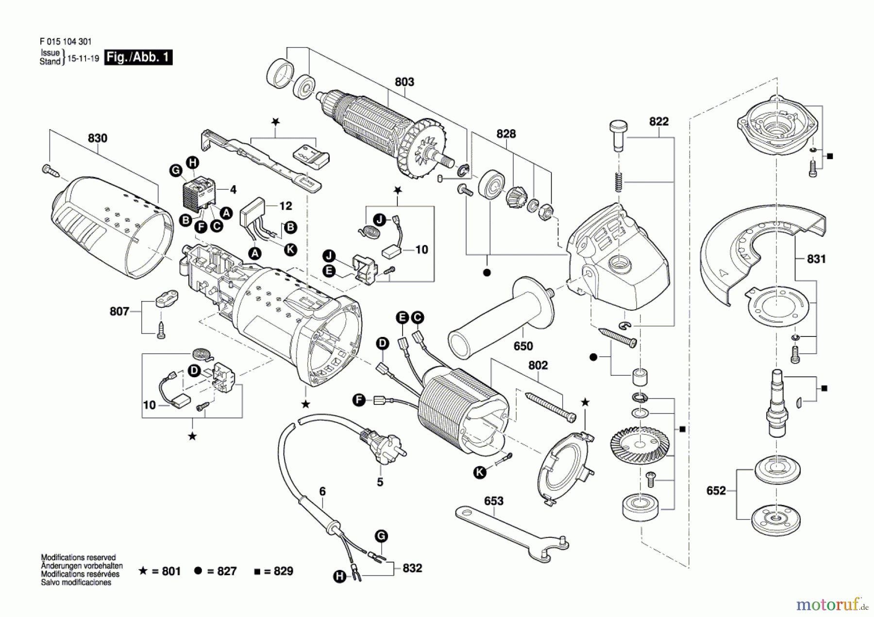  Bosch Werkzeug Pw-Winkelschleifer 1043 Seite 1