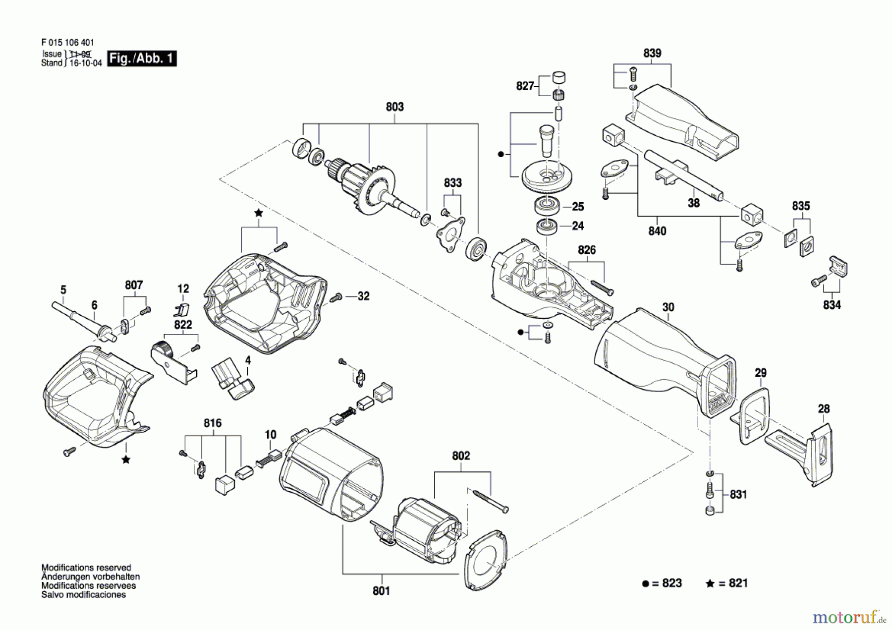  Bosch Werkzeug Gw-Säbelsäge 1064 Seite 1
