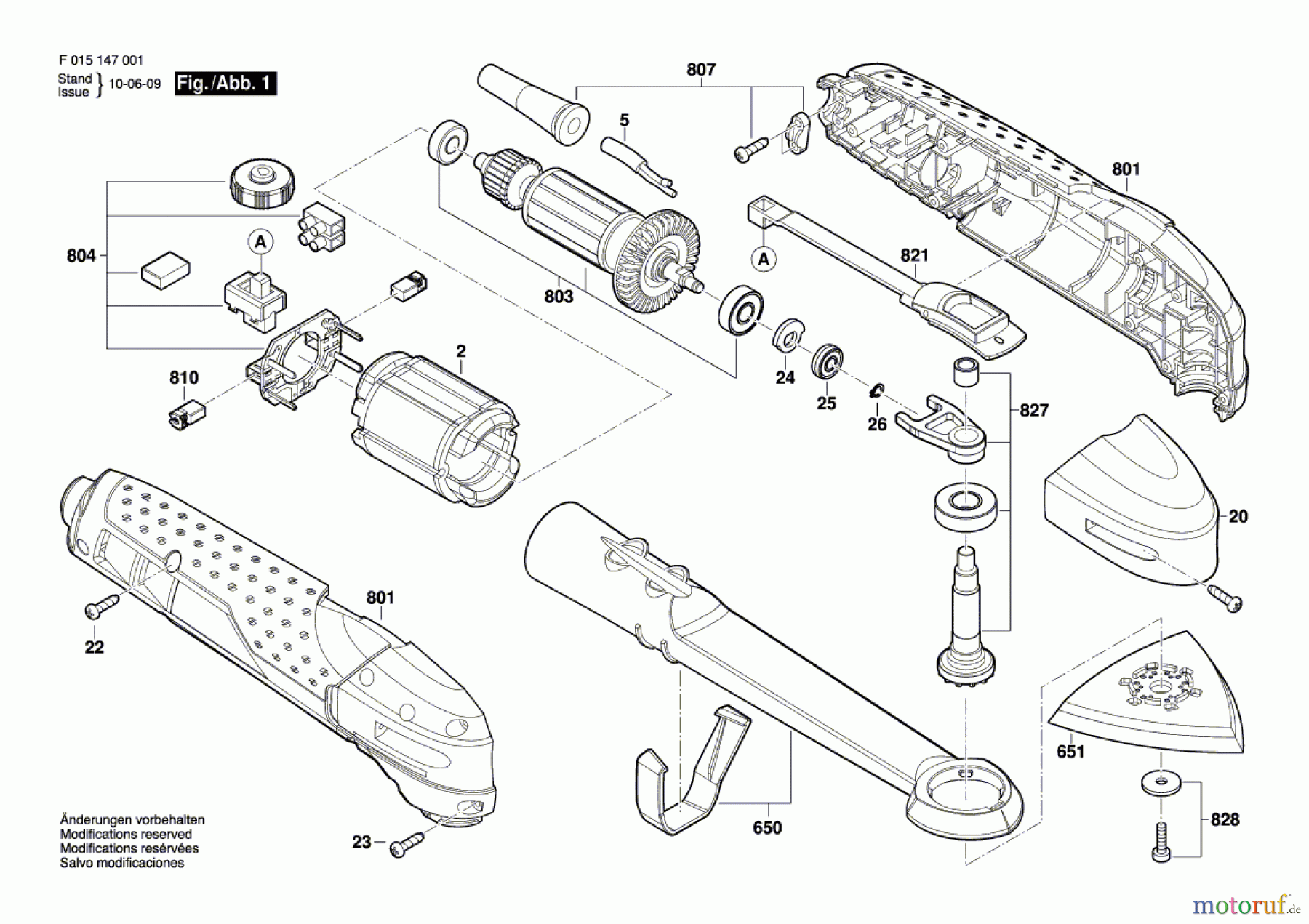  Bosch Werkzeug Multifunktionswerkzeug 1470 Seite 1