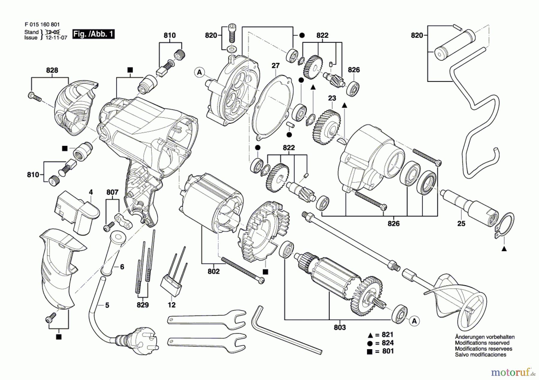  Bosch Werkzeug Rührwerk 1608 Seite 1
