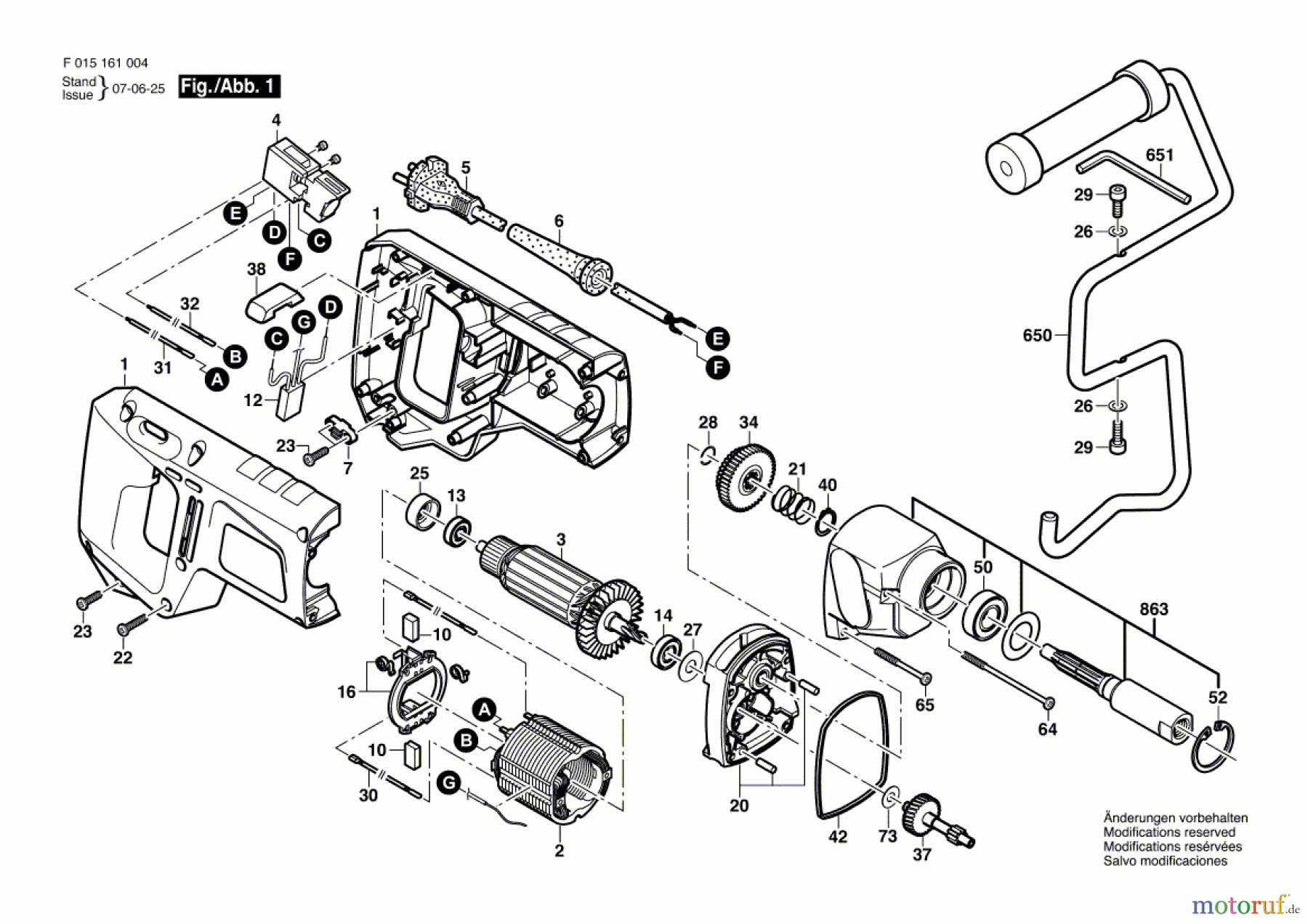  Bosch Werkzeug Gw-Rührwerk 1610 Seite 1