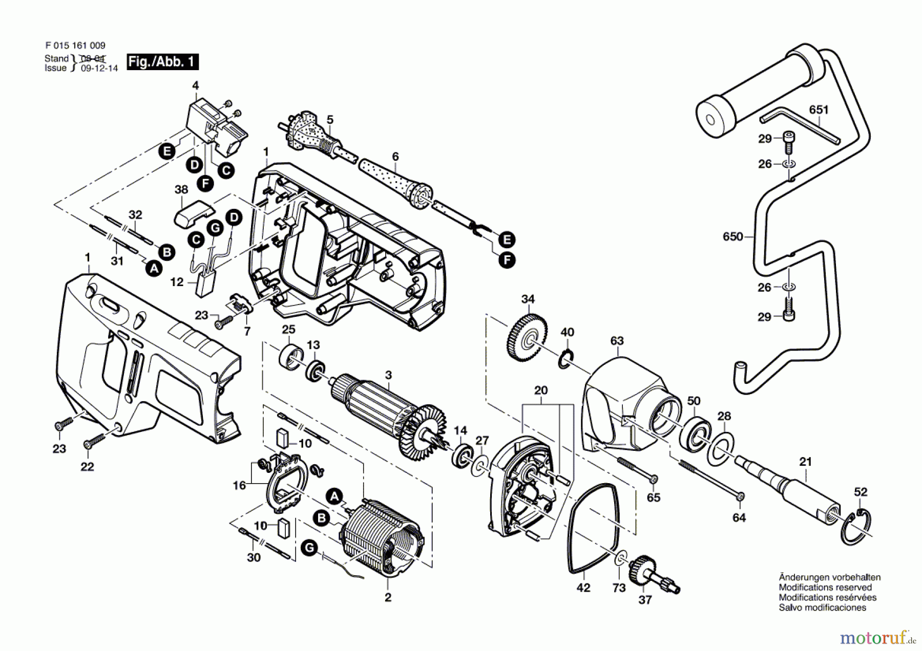  Bosch Werkzeug Gw-Rührwerk 1610 Seite 1