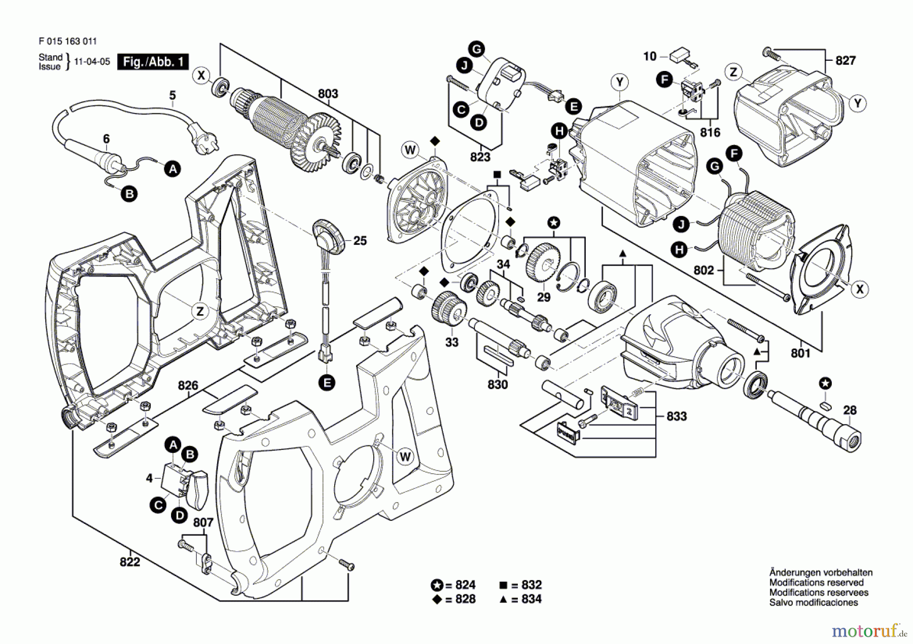  Bosch Werkzeug Rührwerk 1630 Seite 1
