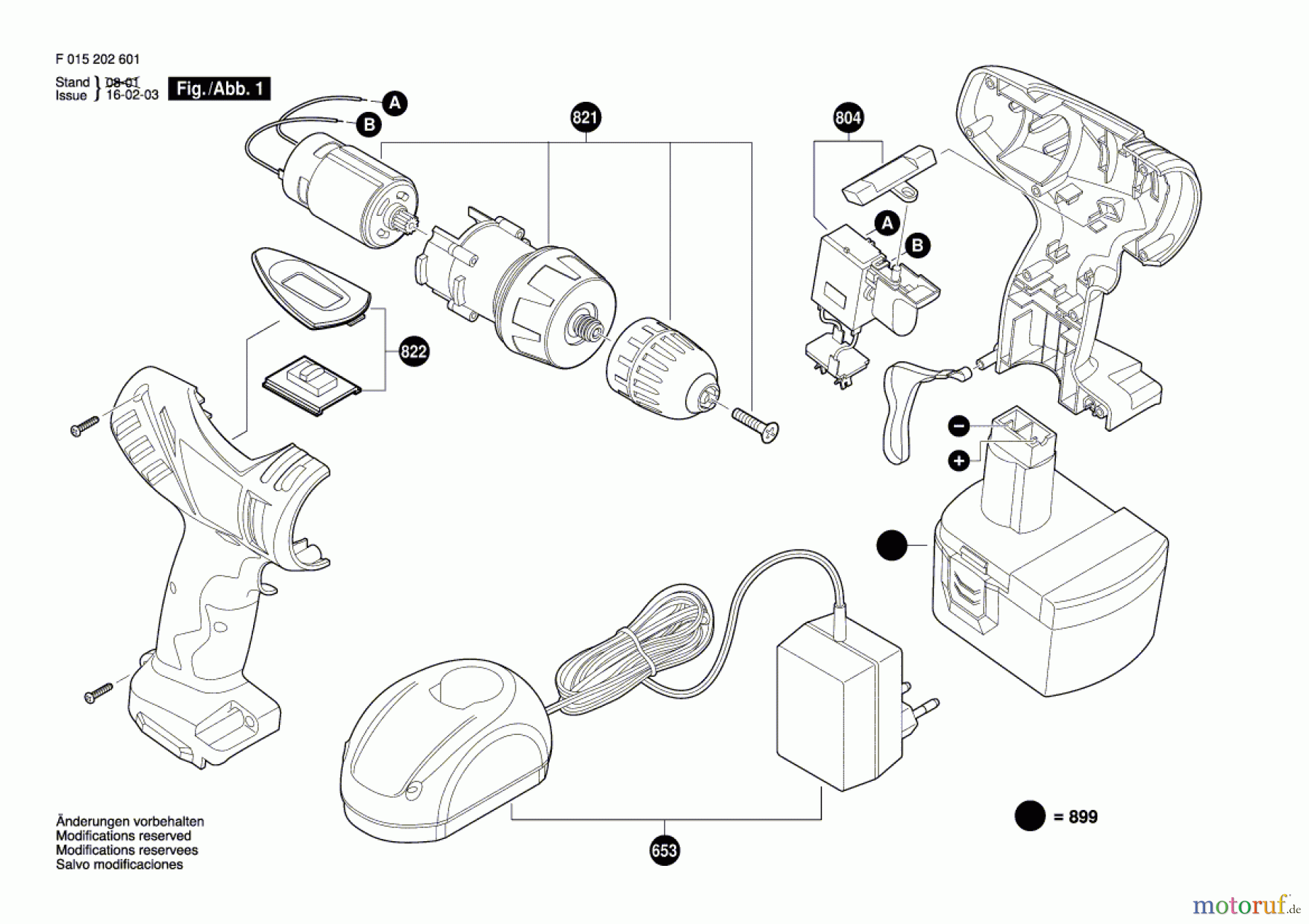  Bosch Akku Werkzeug Akku-Bohrschrauber 2027 Seite 1